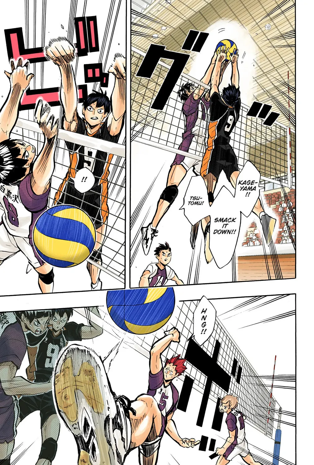 Read Haikyu!! (Official Colored) (Colored) chapter 161 image 24 on Lezhin