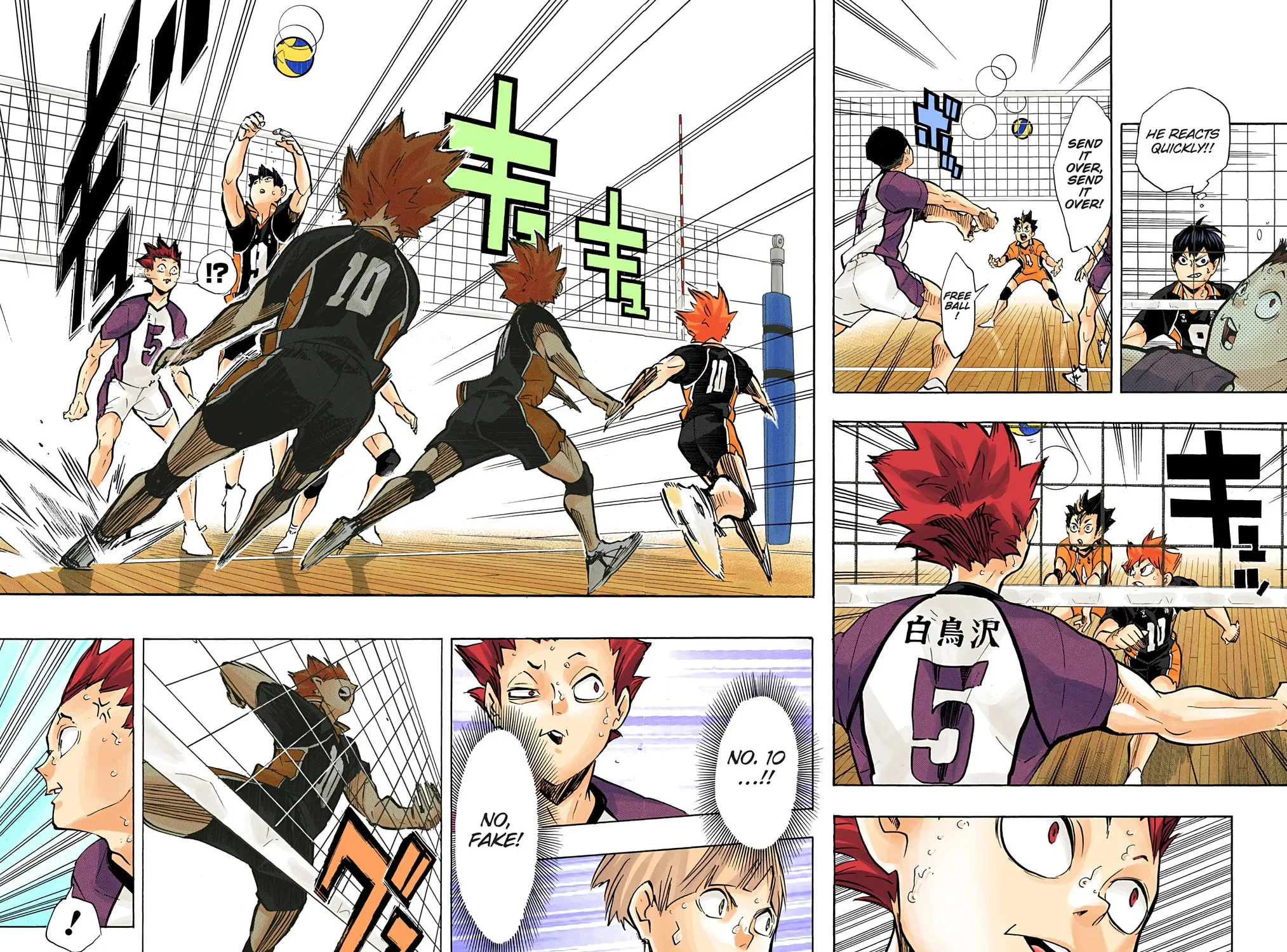 Read Haikyu!! (Official Colored) (Colored) chapter 161 image 26 on Lezhin