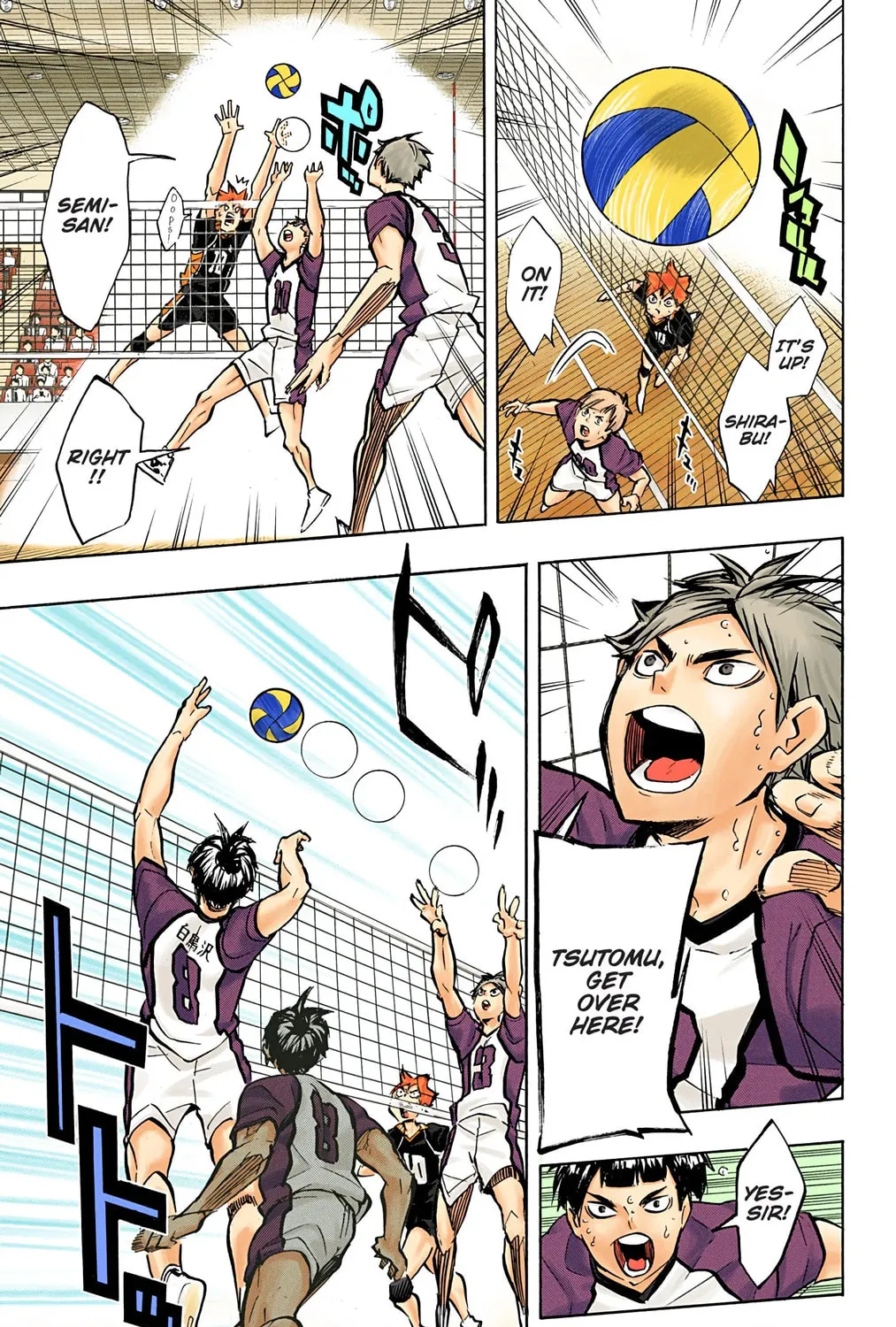 Read Haikyu!! (Official Colored) (Colored) chapter 162 image 12 on Lezhin