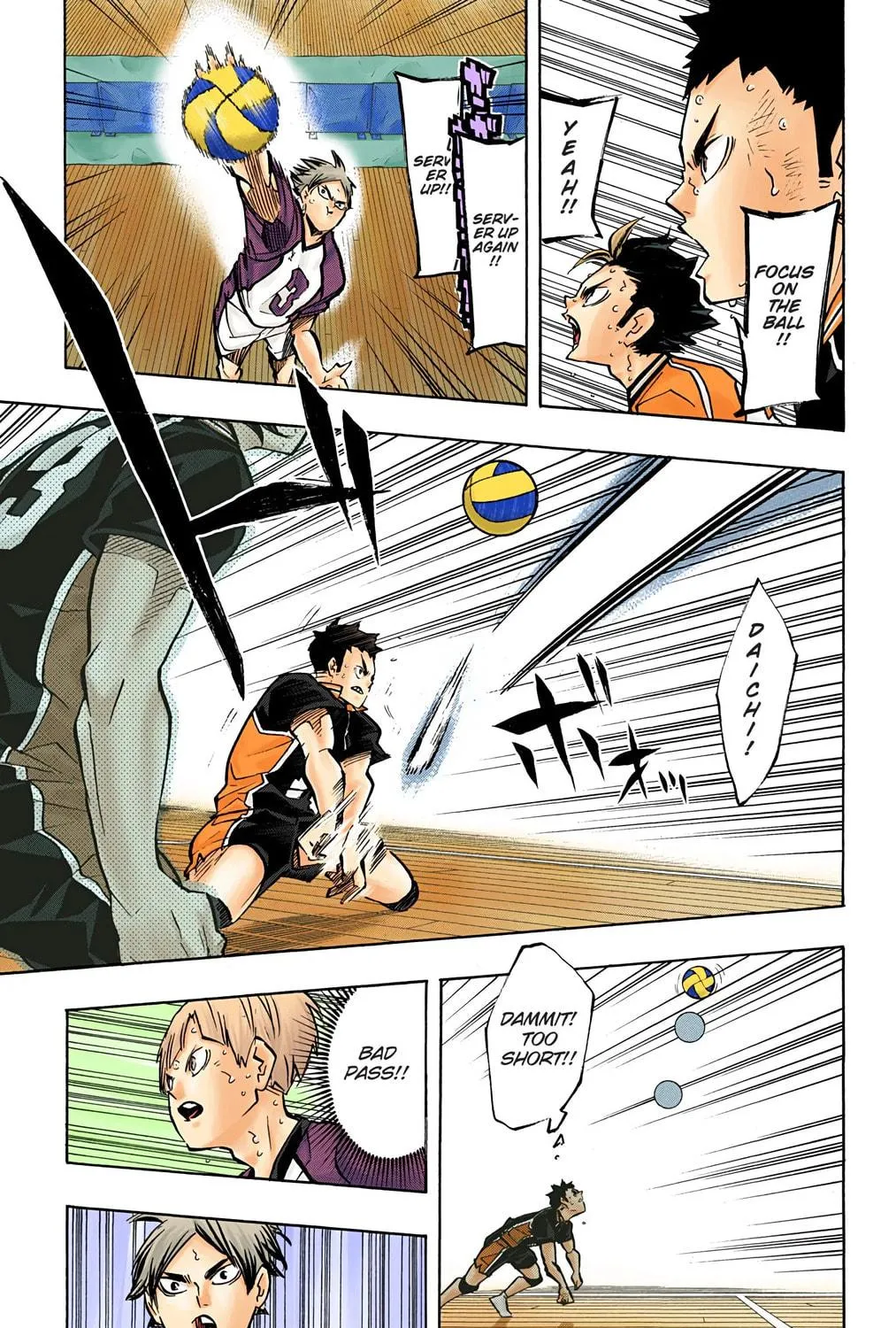 Read Haikyu!! (Official Colored) (Colored) chapter 162 image 16 on Lezhin