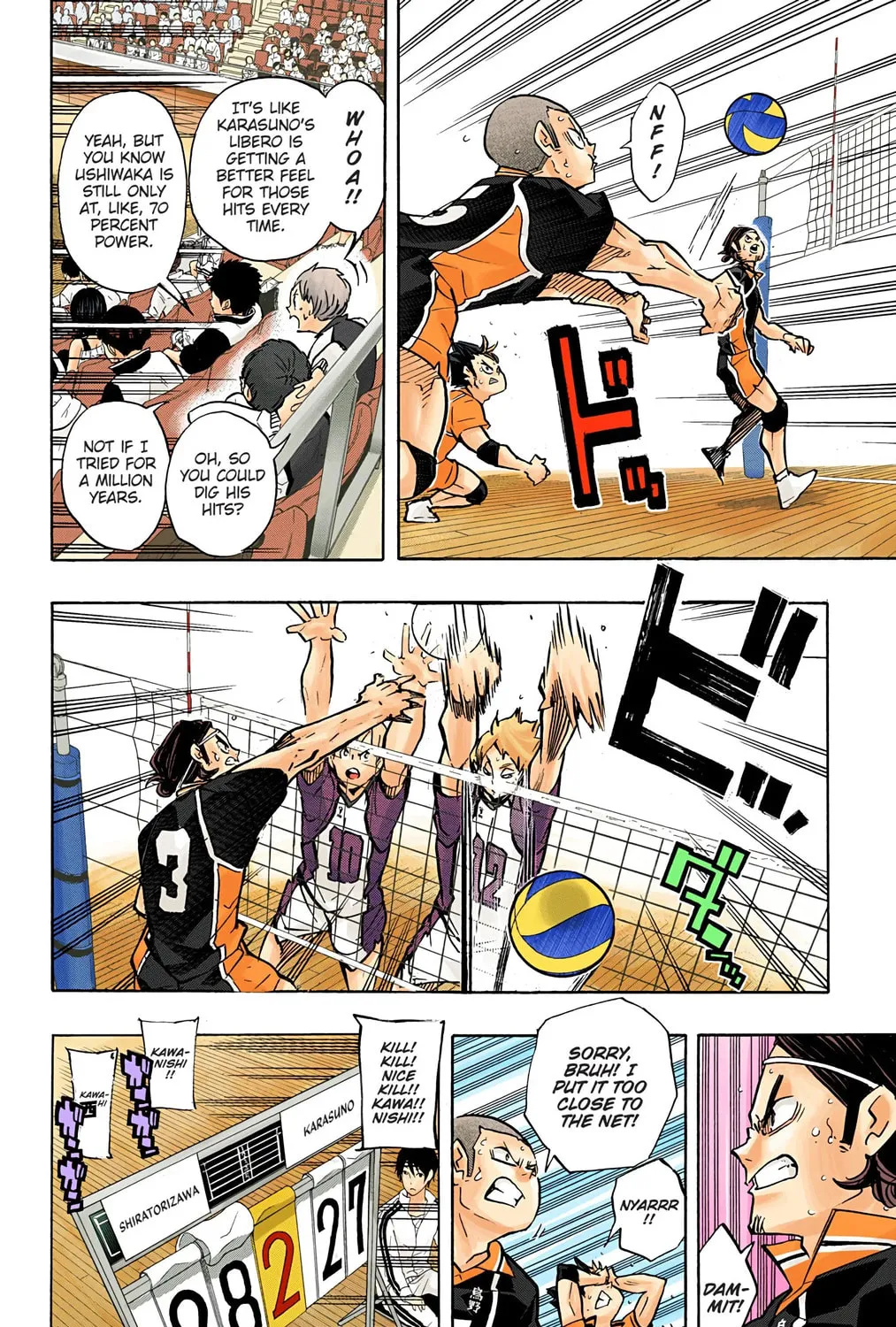Read Haikyu!! (Official Colored) (Colored) chapter 162 image 26 on Lezhin