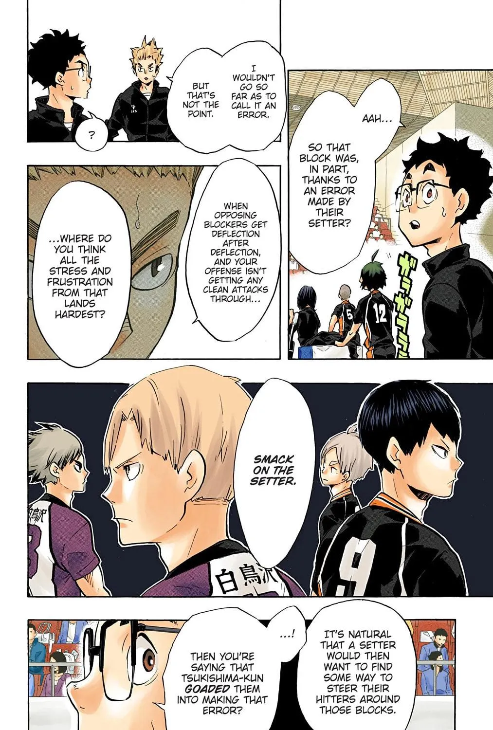 Read Haikyu!! (Official Colored) (Colored) chapter 164 image 10 on Lezhin
