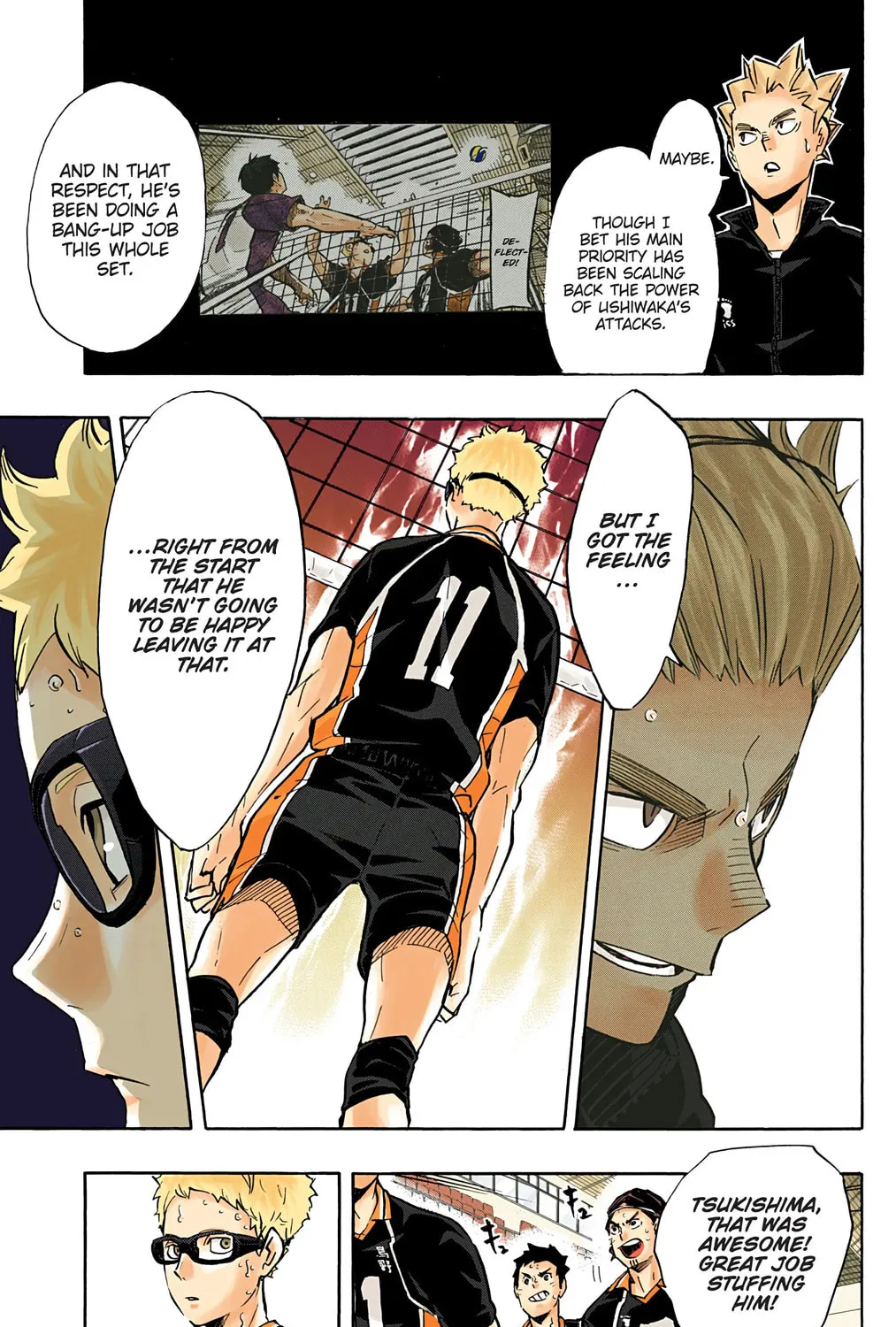 Read Haikyu!! (Official Colored) (Colored) chapter 164 image 12 on Lezhin