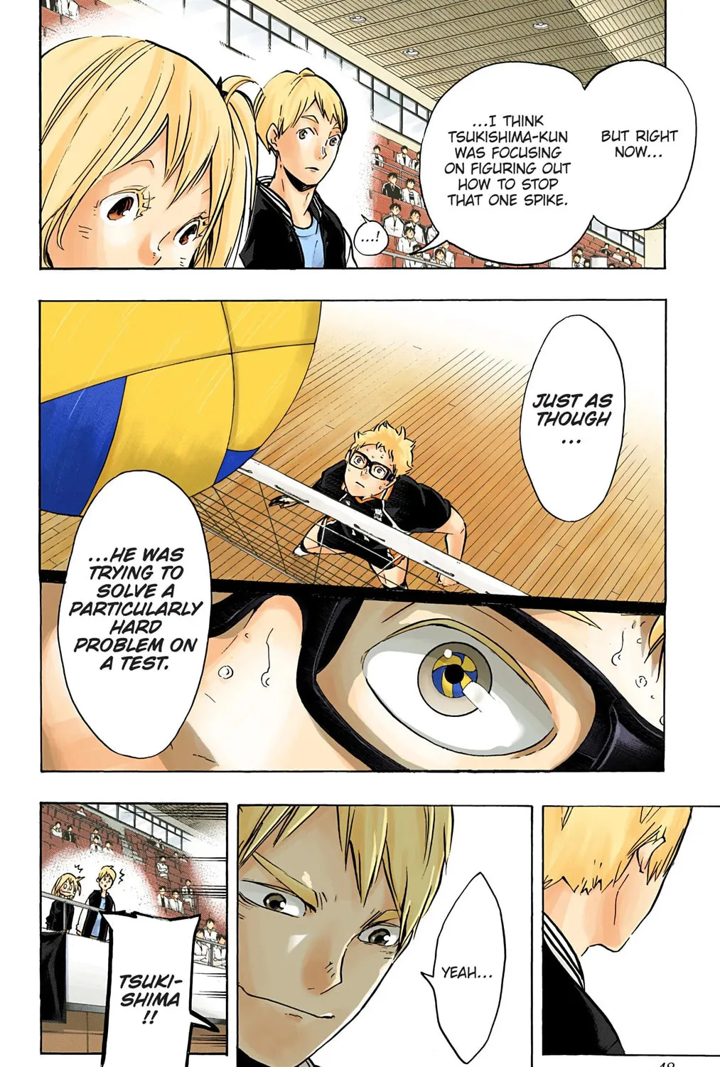Read Haikyu!! (Official Colored) (Colored) chapter 164 image 18 on Lezhin