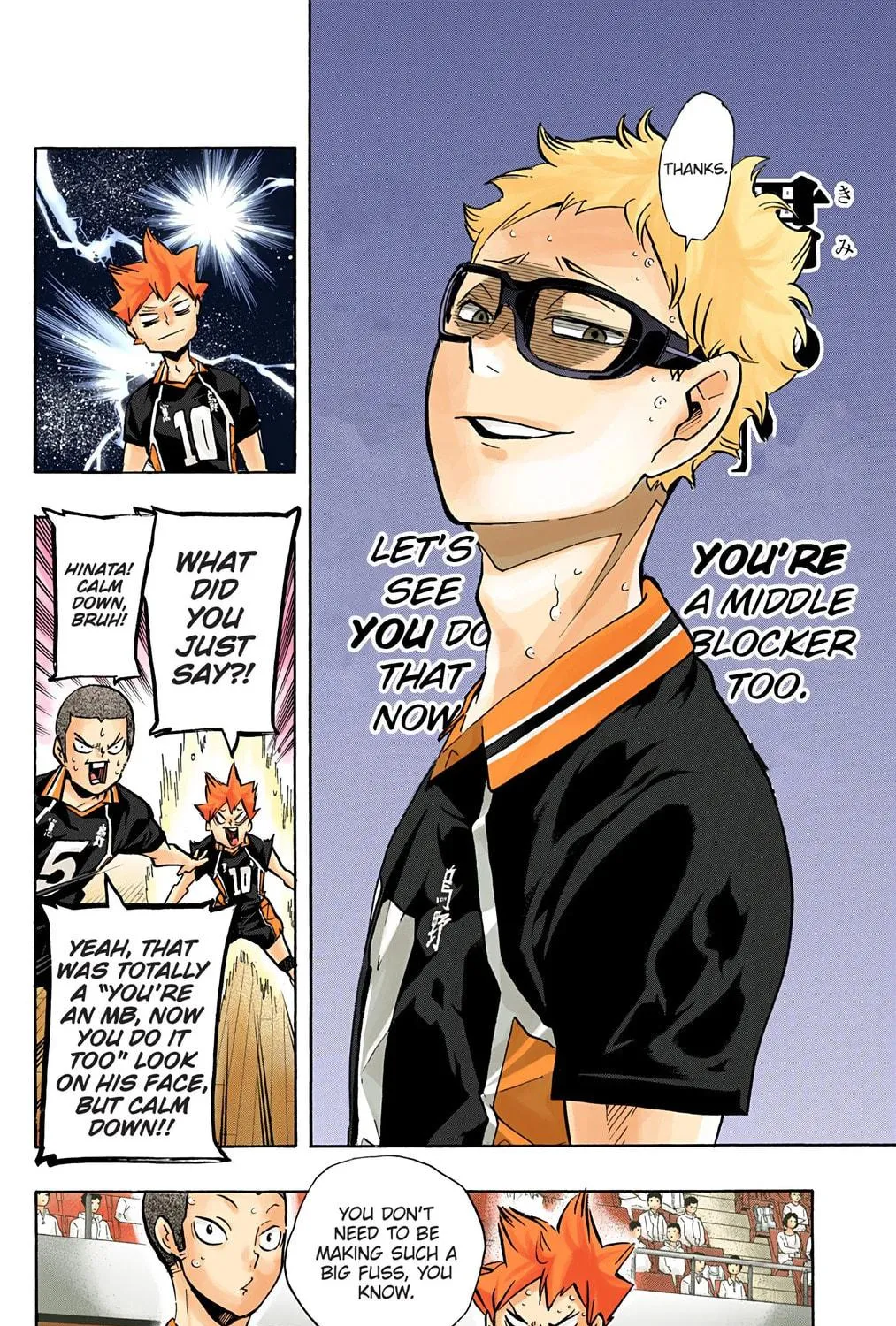Read Haikyu!! (Official Colored) (Colored) chapter 164 image 22 on Lezhin