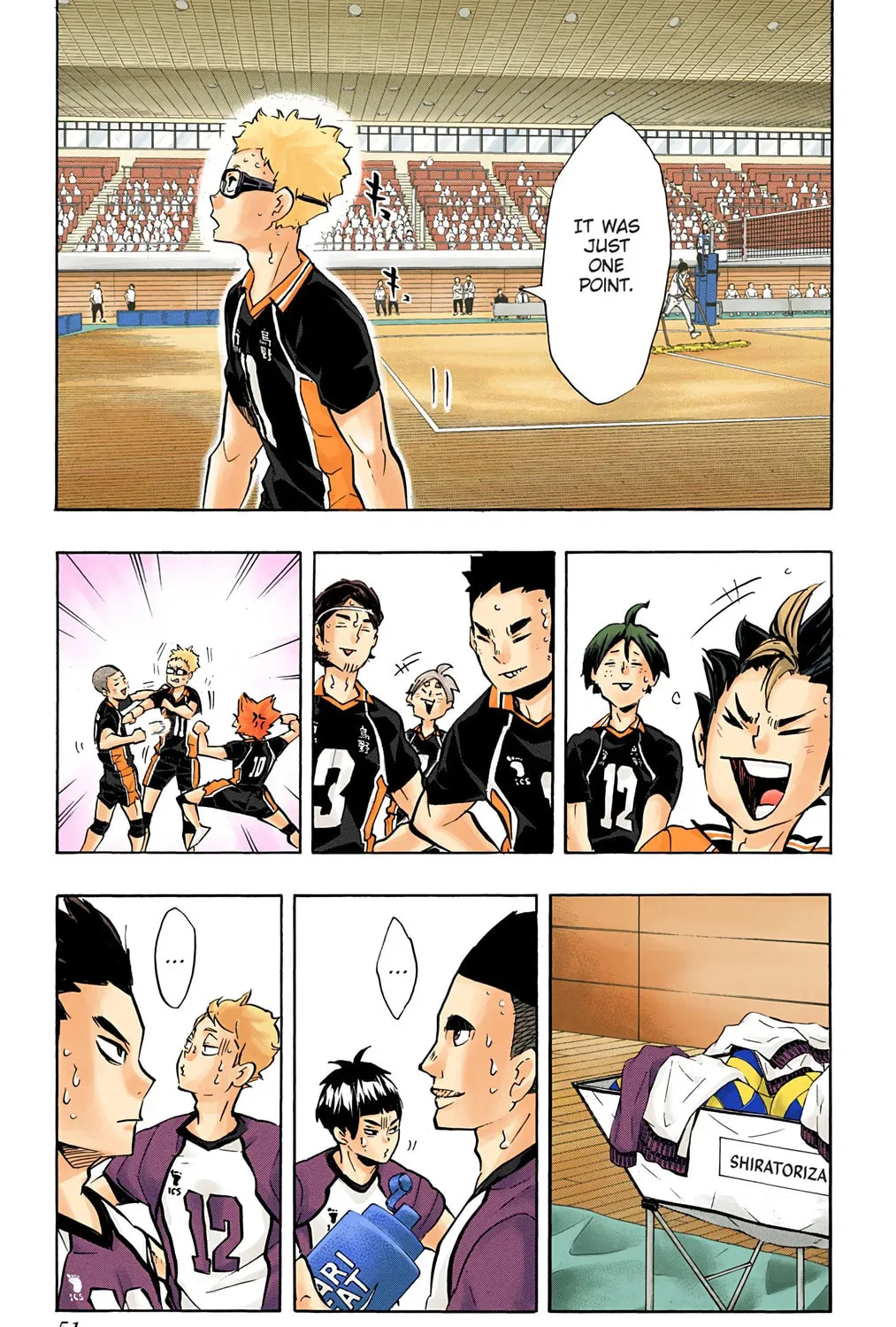 Read Haikyu!! (Official Colored) (Colored) chapter 164 image 24 on Lezhin
