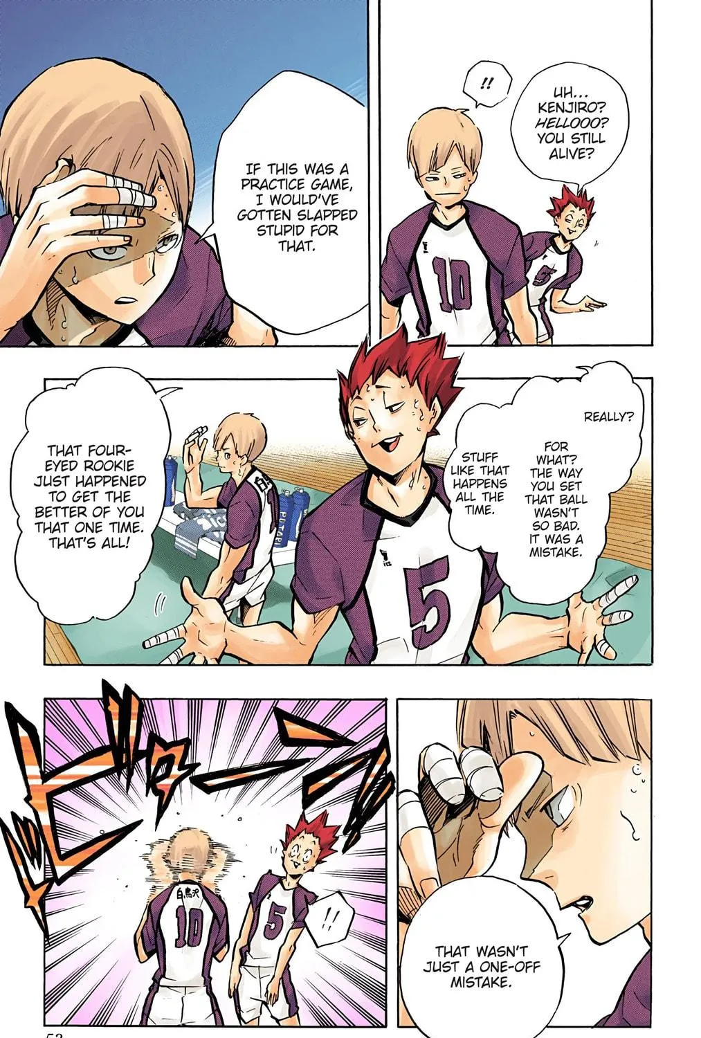Read Haikyu!! (Official Colored) (Colored) chapter 164 image 28 on Lezhin