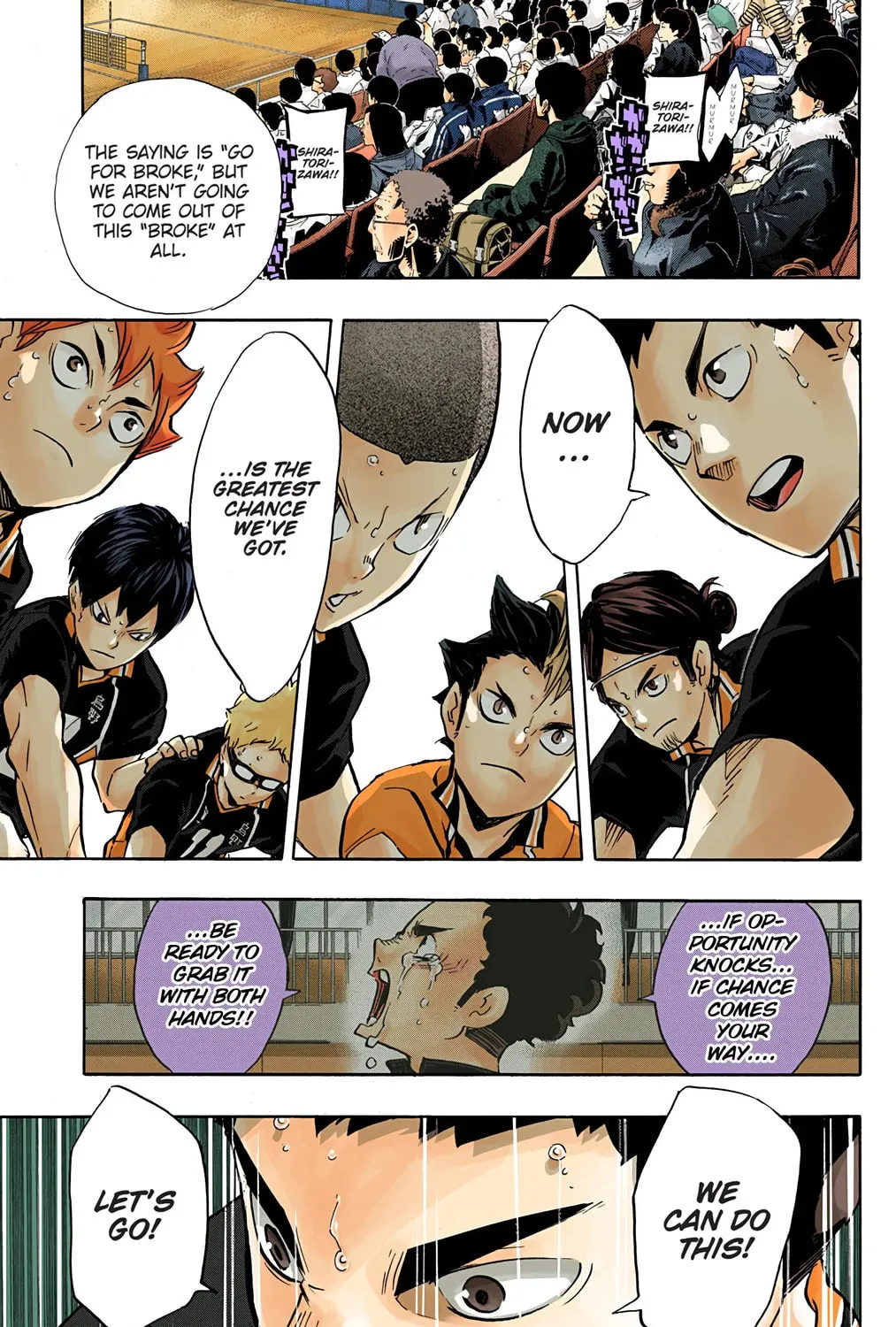 Read Haikyu!! (Official Colored) (Colored) chapter 164 image 32 on Lezhin
