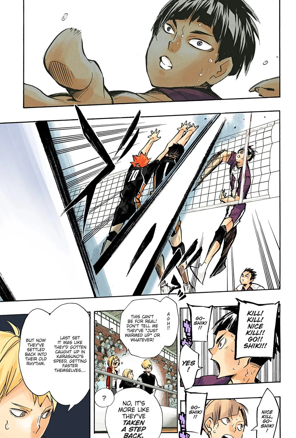 Read Haikyu!! (Official Colored) (Colored) chapter 165 image 18 on Lezhin