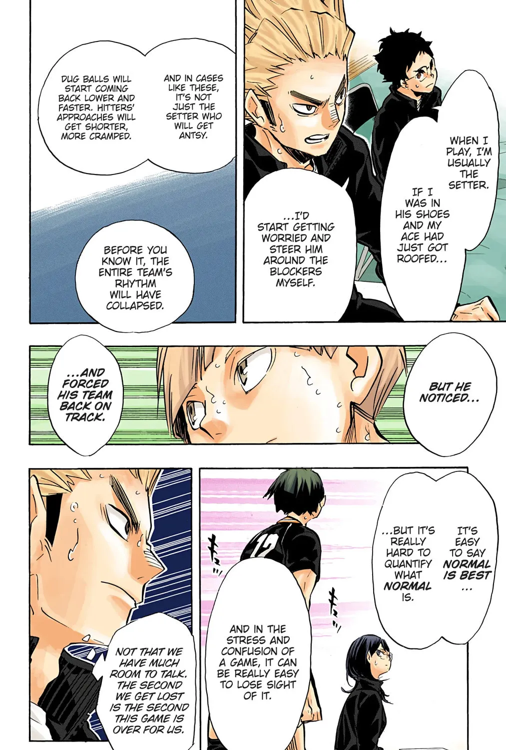 Read Haikyu!! (Official Colored) (Colored) chapter 165 image 20 on Lezhin