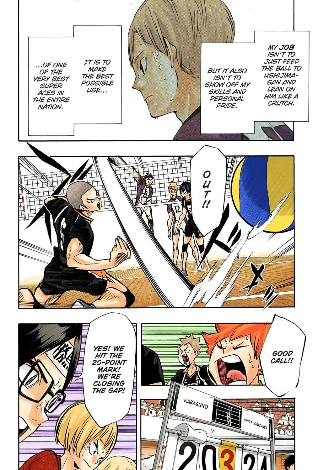 Read Haikyu!! (Official Colored) (Colored) chapter 165 image 28 on Lezhin