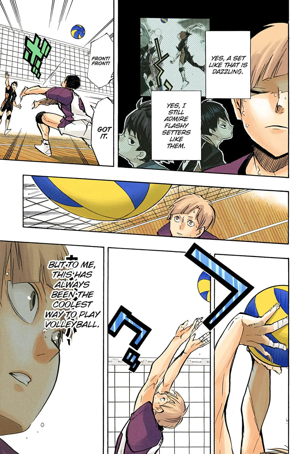 Read Haikyu!! (Official Colored) (Colored) chapter 165 image 30 on Lezhin