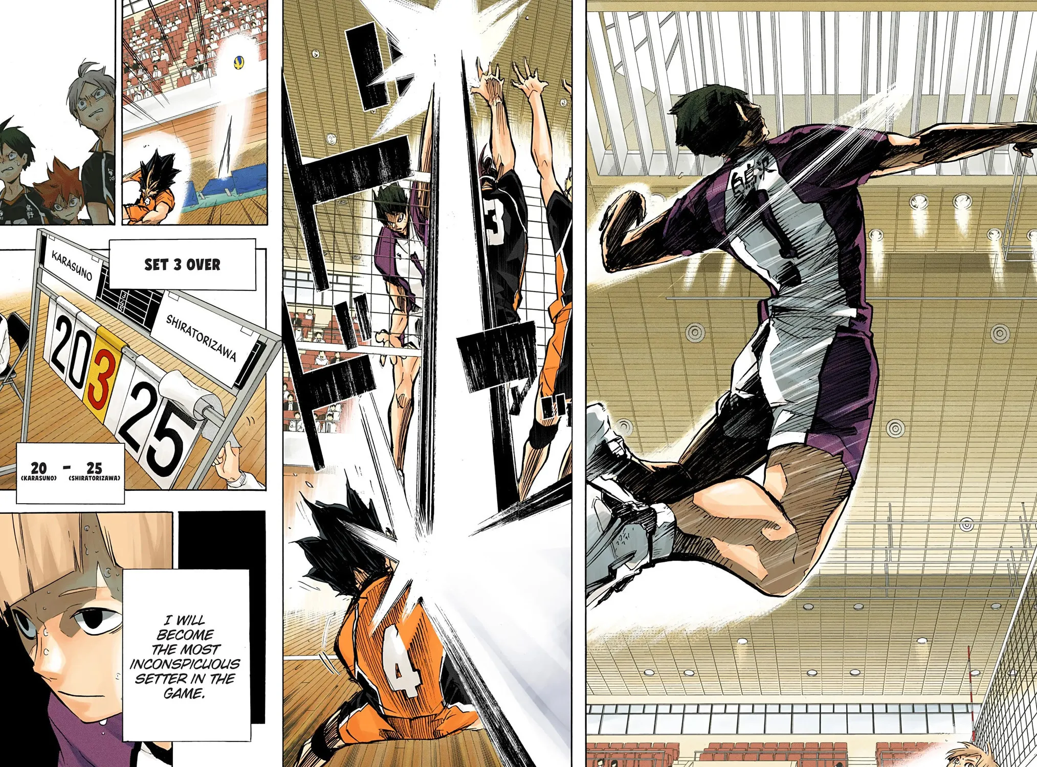 Read Haikyu!! (Official Colored) (Colored) chapter 165 image 32 on Lezhin