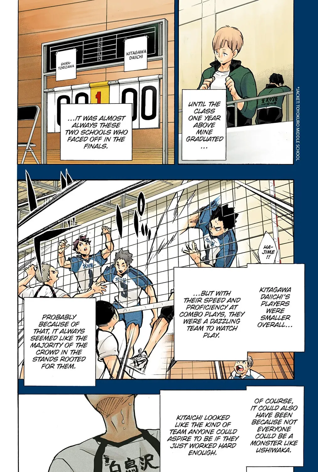 Read Haikyu!! (Official Colored) (Colored) chapter 165 image 6 on Lezhin