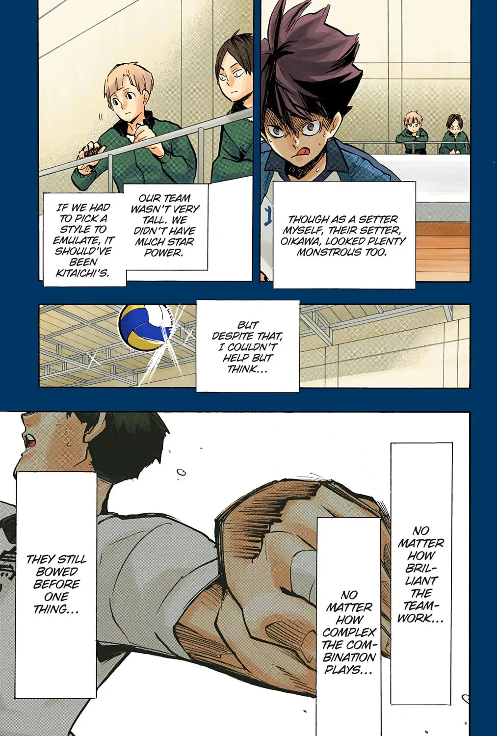 Read Haikyu!! (Official Colored) (Colored) chapter 165 image 8 on Lezhin