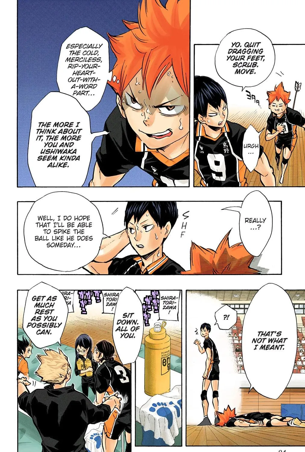 Read Haikyu!! (Official Colored) (Colored) chapter 166 image 10 on Lezhin