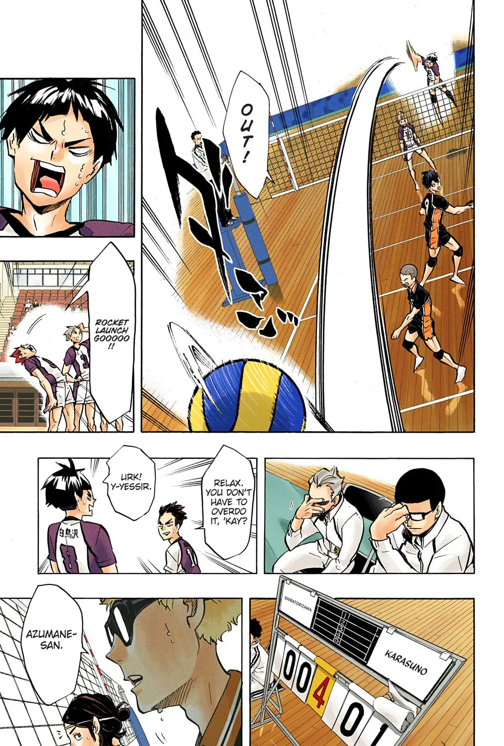 Read Haikyu!! (Official Colored) (Colored) chapter 166 image 20 on Lezhin