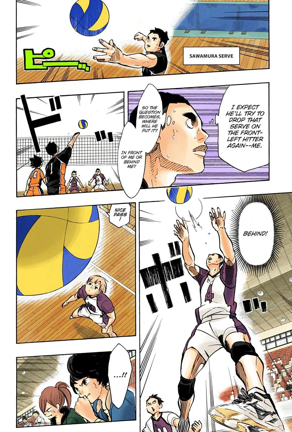 Read Haikyu!! (Official Colored) (Colored) chapter 166 image 22 on Lezhin