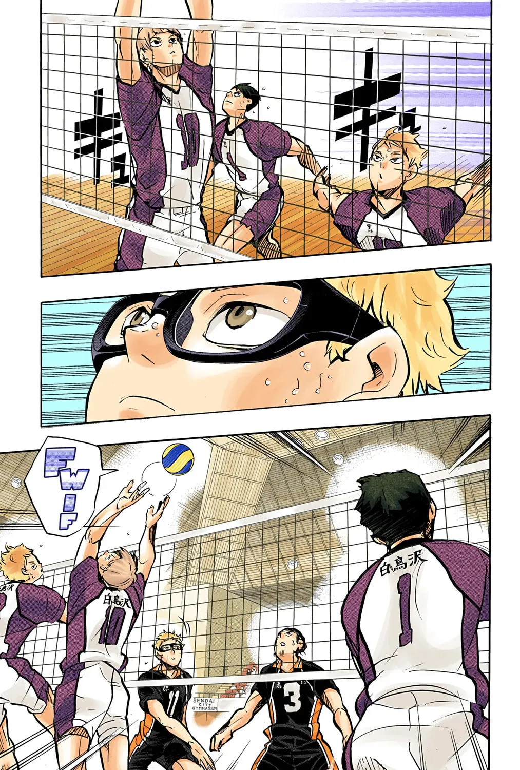 Read Haikyu!! (Official Colored) (Colored) chapter 166 image 24 on Lezhin