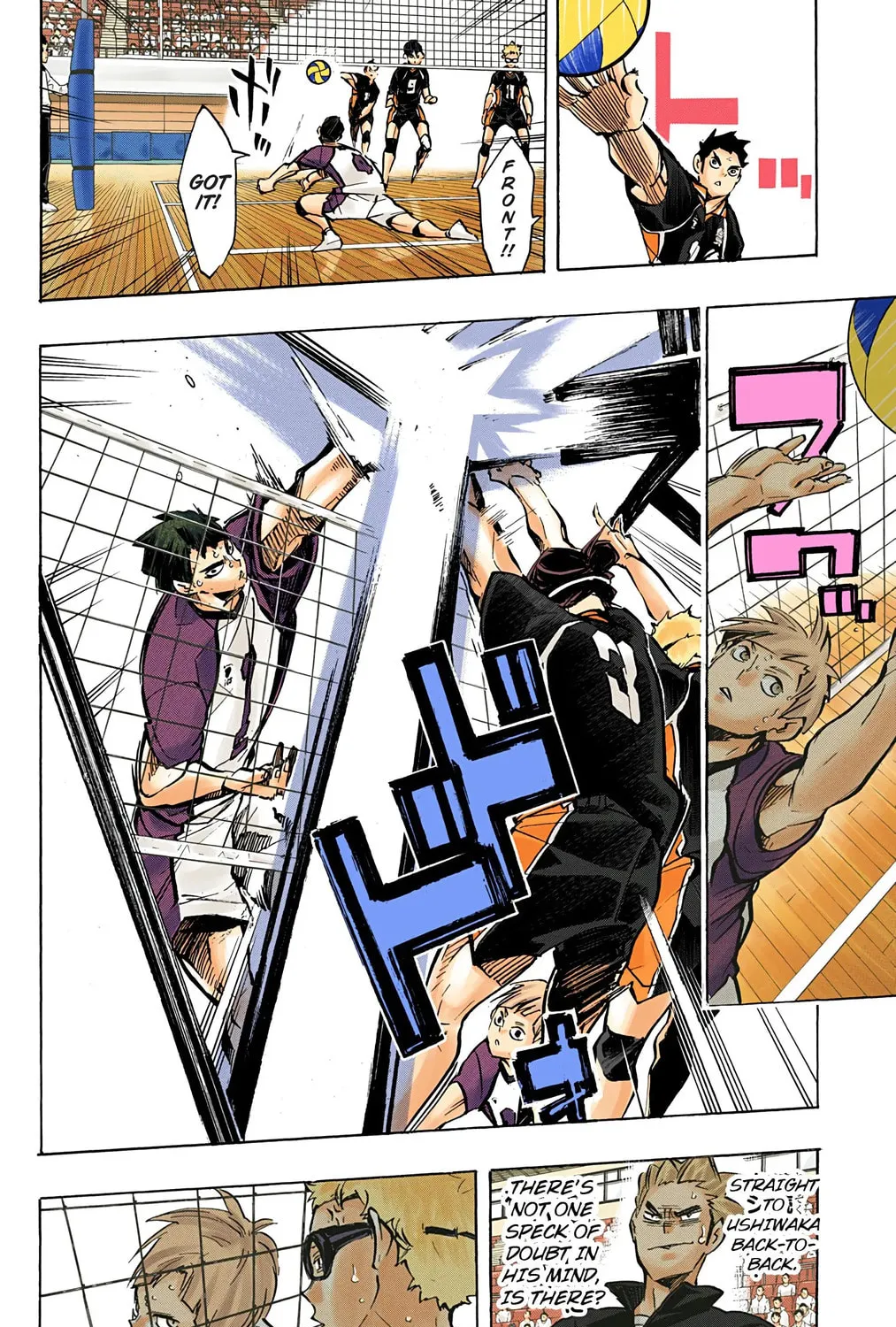 Read Haikyu!! (Official Colored) (Colored) chapter 167 image 14 on Lezhin