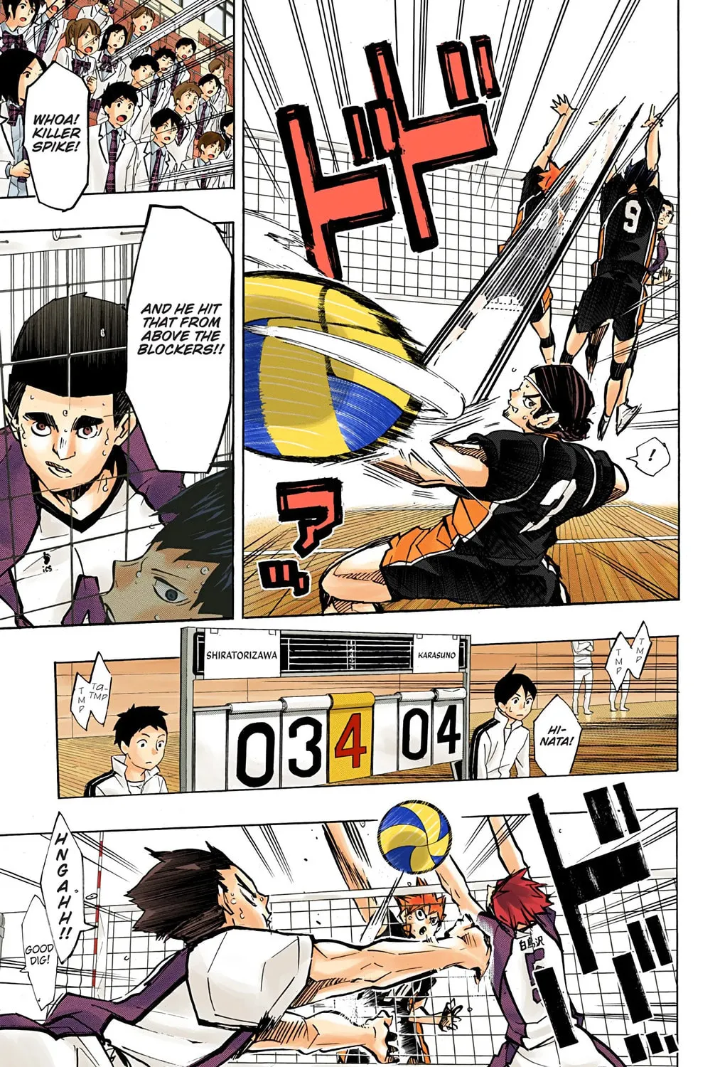 Read Haikyu!! (Official Colored) (Colored) chapter 167 image 20 on Lezhin