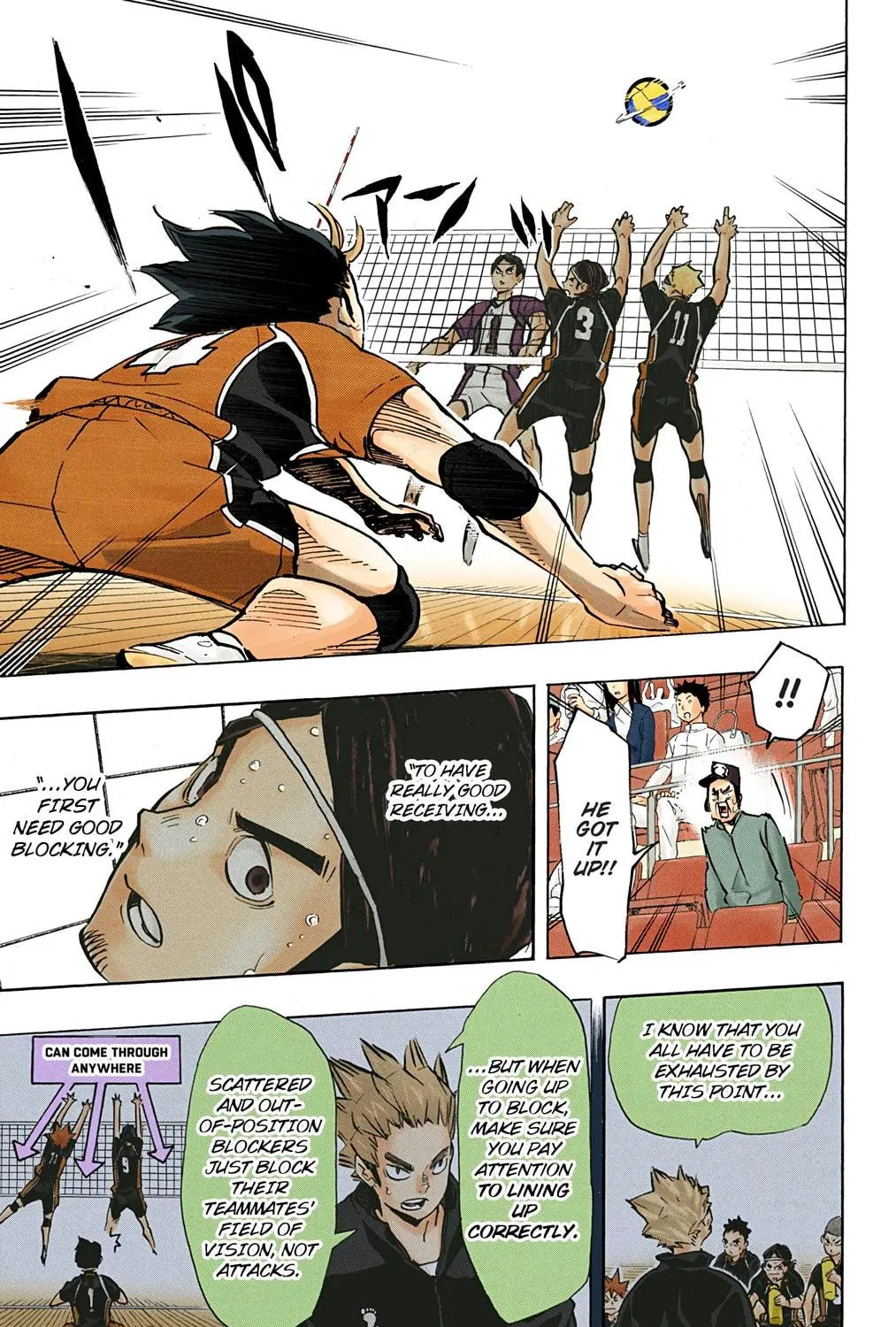 Read Haikyu!! (Official Colored) (Colored) chapter 167 image 4 on Lezhin