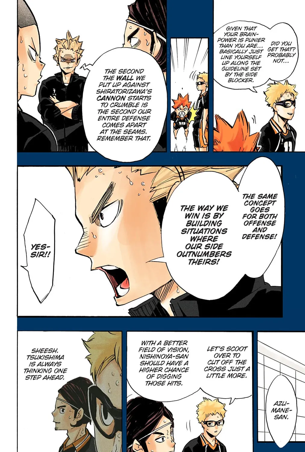 Read Haikyu!! (Official Colored) (Colored) chapter 167 image 6 on Lezhin