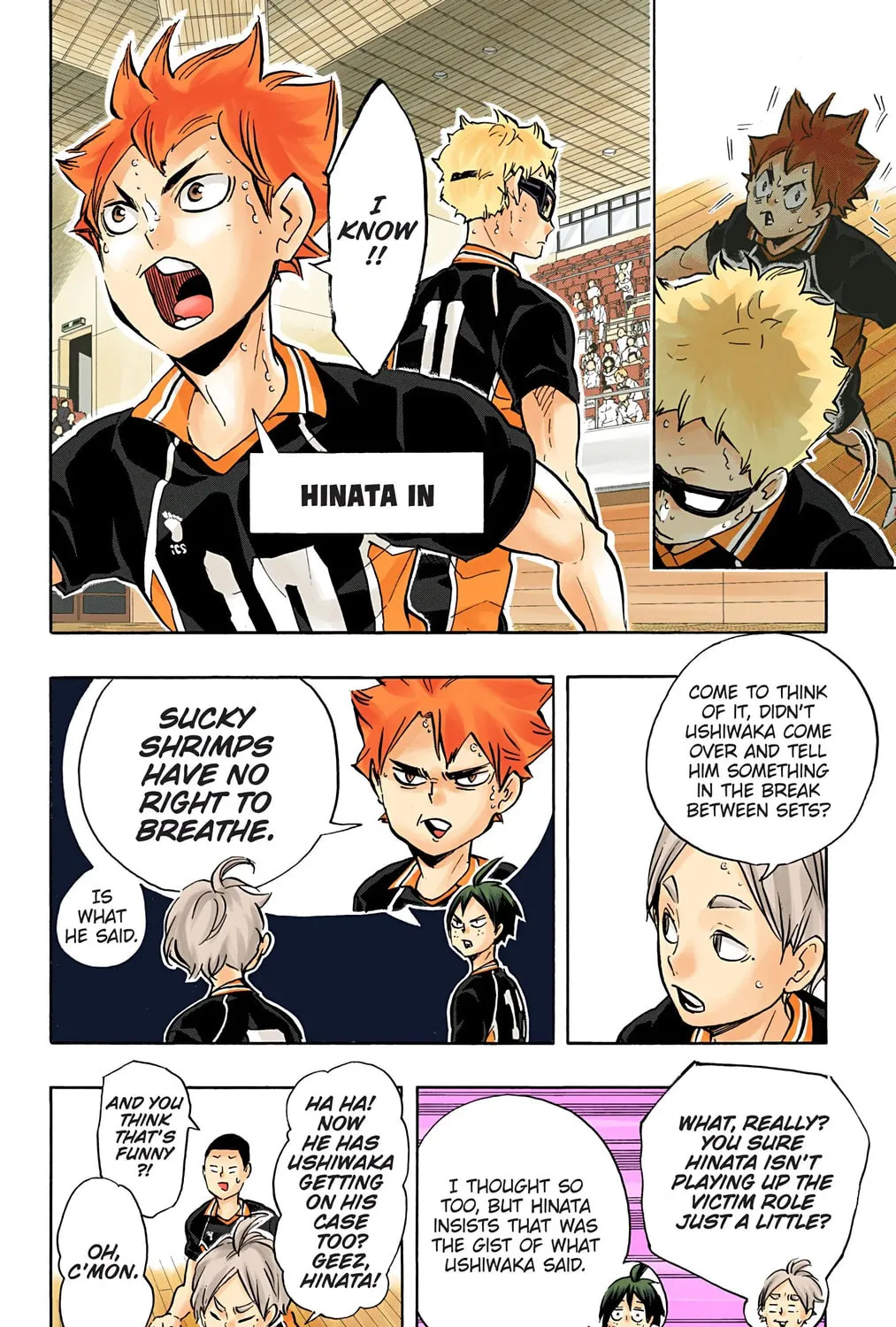 Read Haikyu!! (Official Colored) (Colored) chapter 169 image 18 on Lezhin