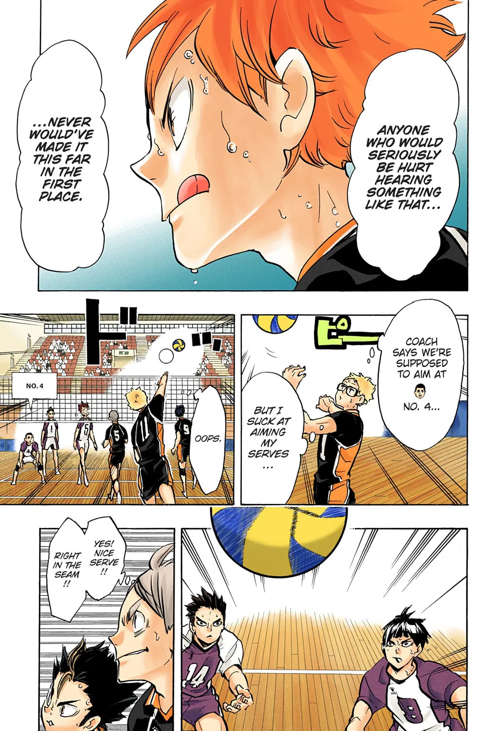 Read Haikyu!! (Official Colored) (Colored) chapter 169 image 20 on Lezhin