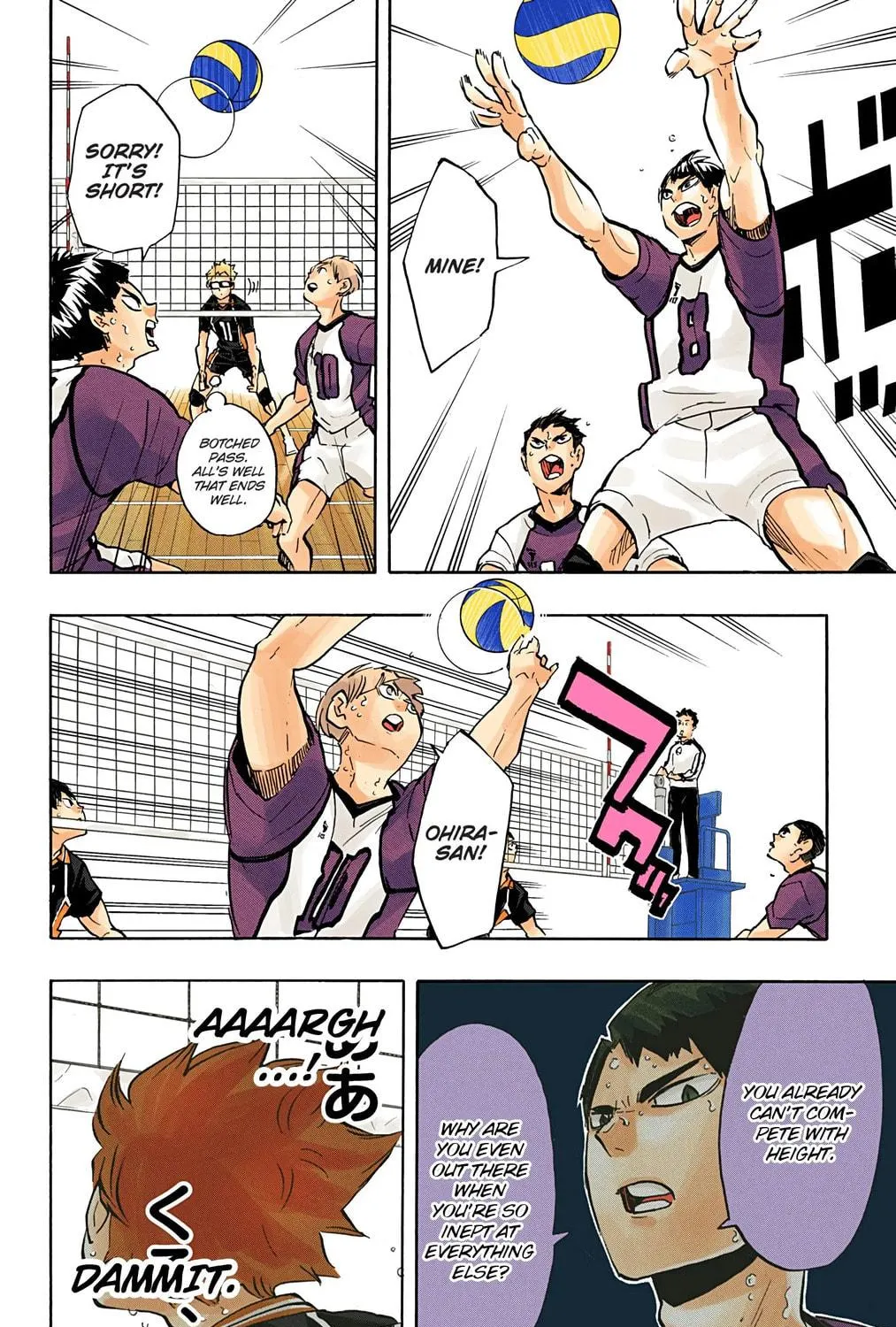 Read Haikyu!! (Official Colored) (Colored) chapter 169 image 22 on Lezhin