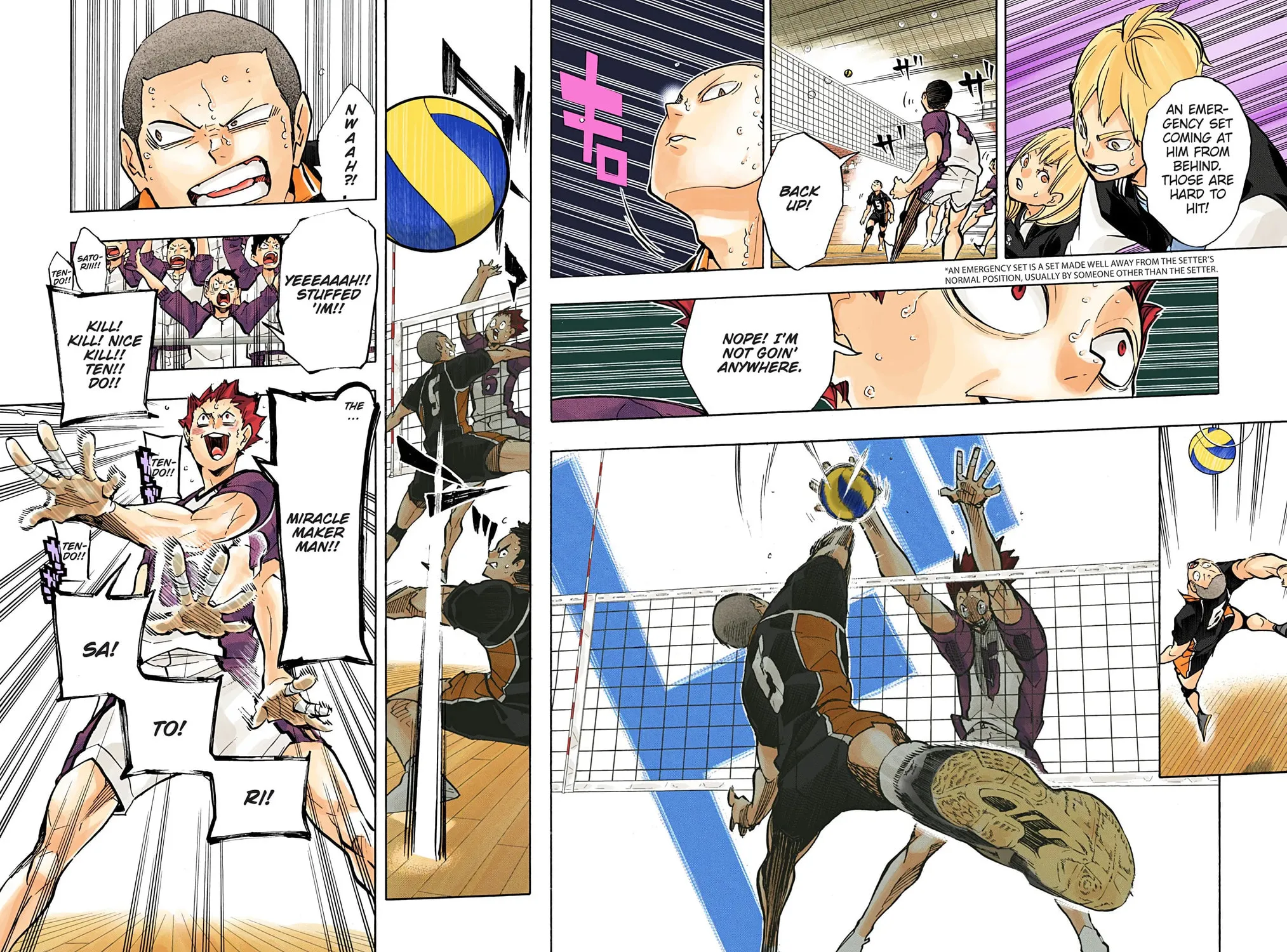 Read Haikyu!! (Official Colored) (Colored) chapter 169 image 6 on Lezhin