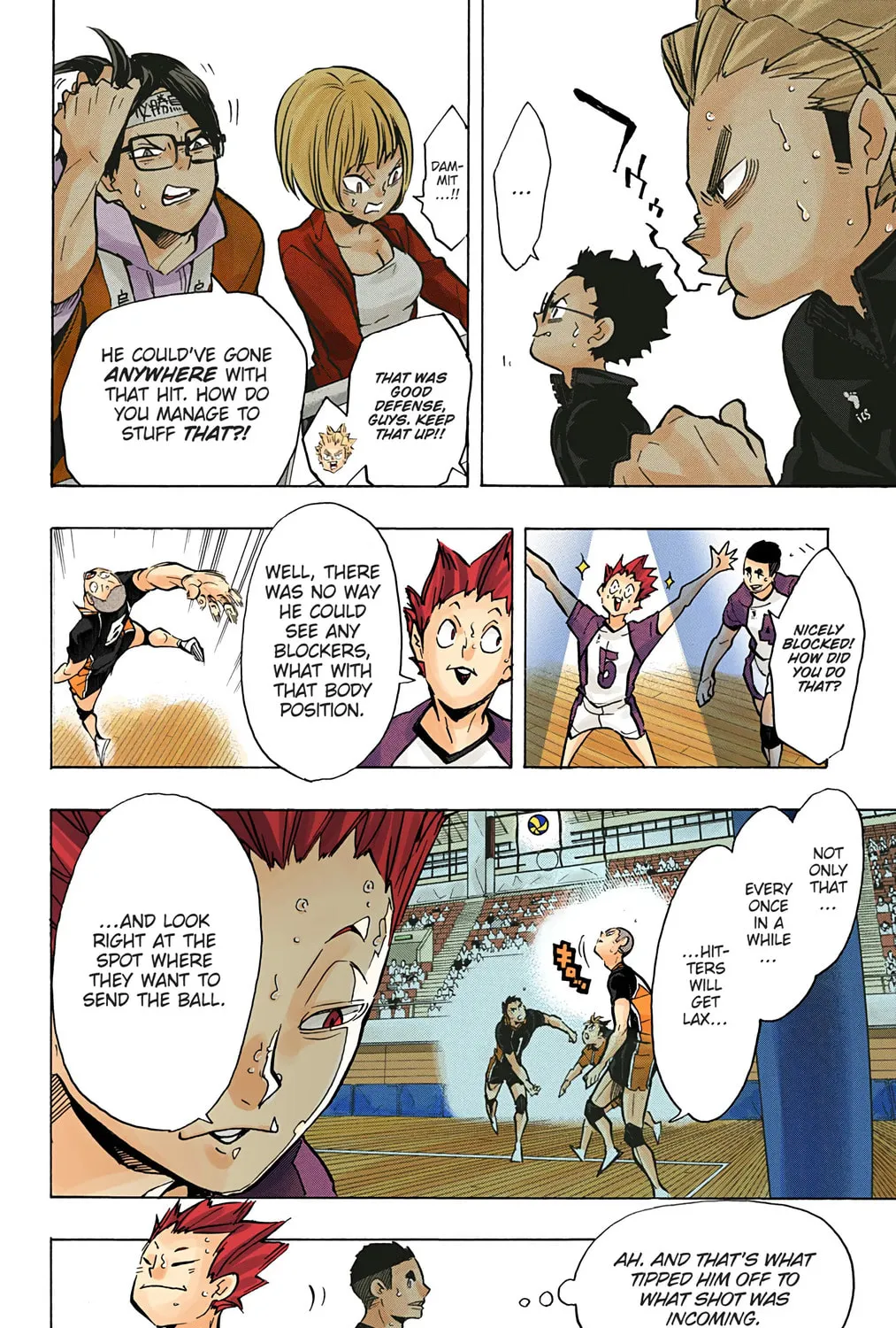 Read Haikyu!! (Official Colored) (Colored) chapter 169 image 8 on Lezhin