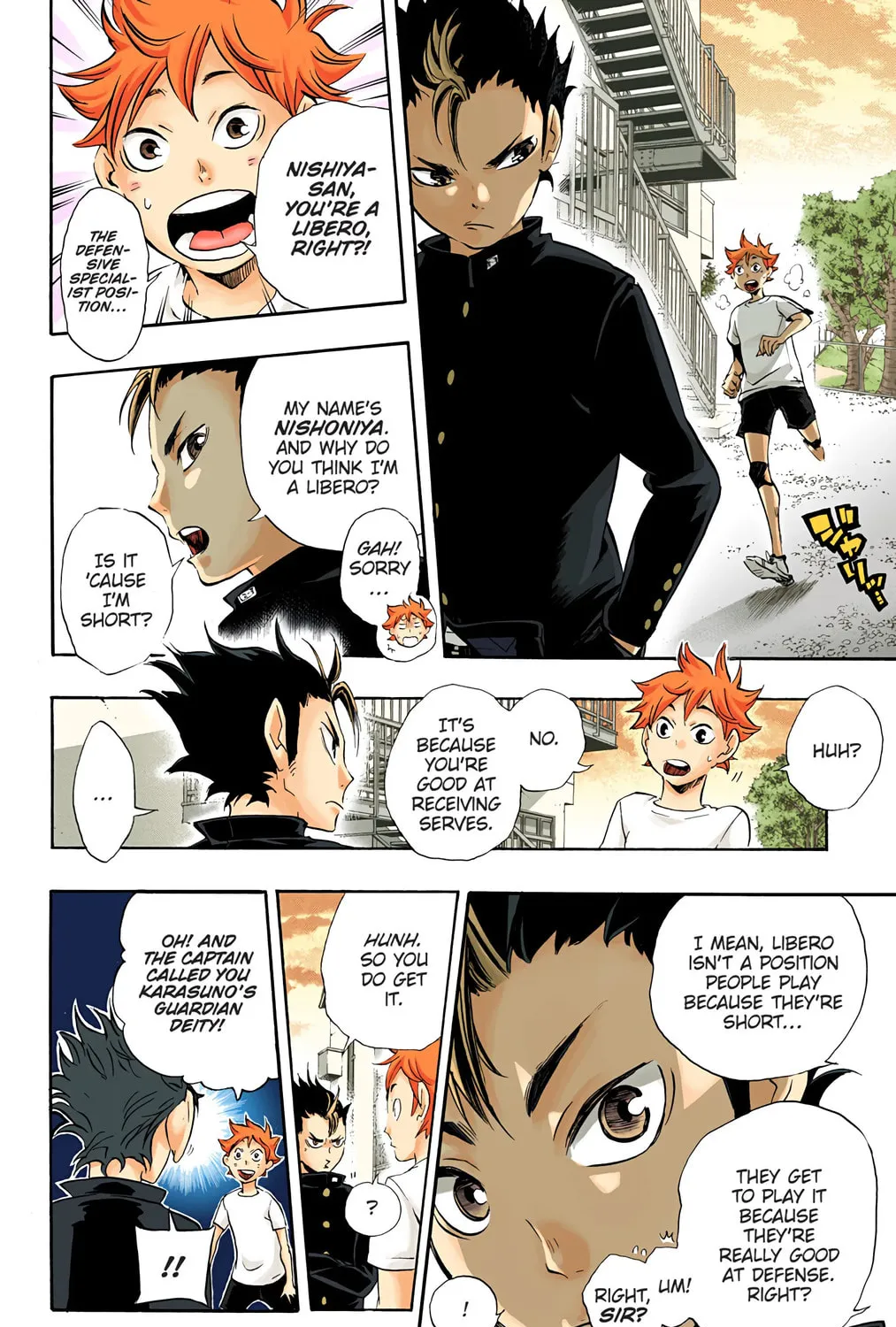 Read Haikyu!! (Official Colored) (Colored) chapter 17 image 24 on Lezhin
