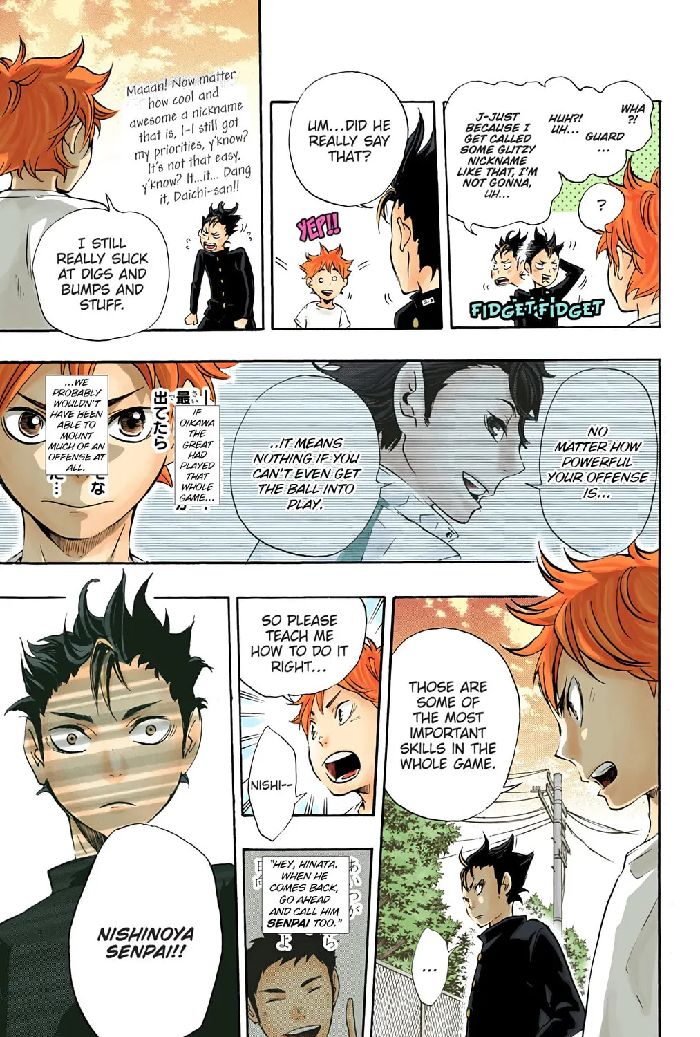 Read Haikyu!! (Official Colored) (Colored) chapter 17 image 26 on Lezhin