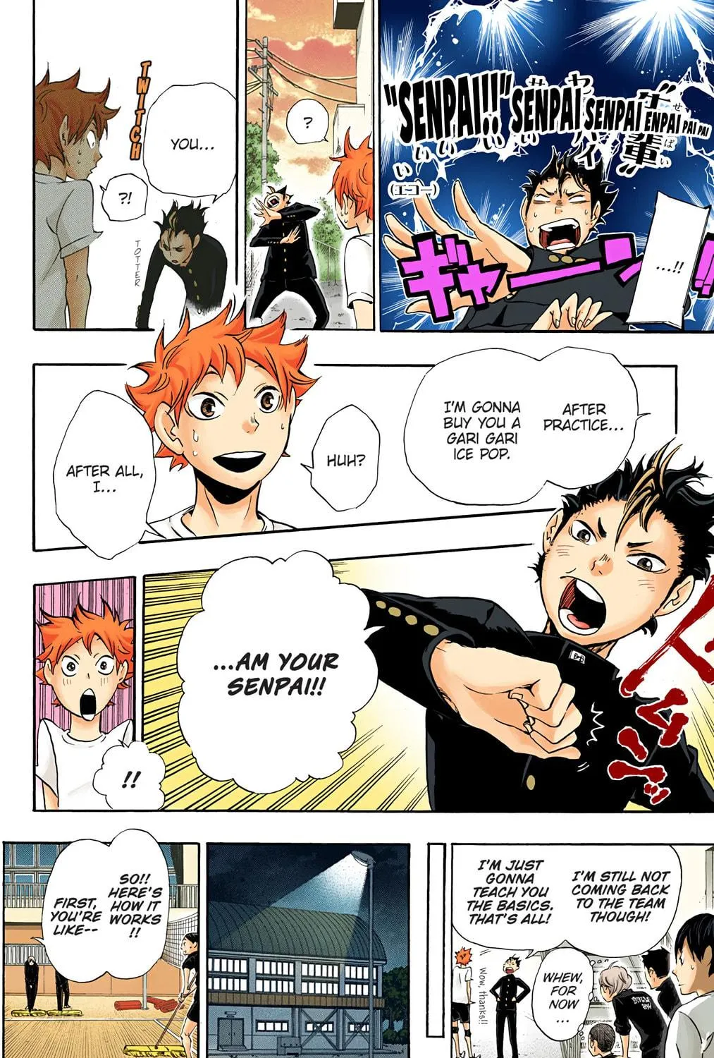 Read Haikyu!! (Official Colored) (Colored) chapter 17 image 28 on Lezhin