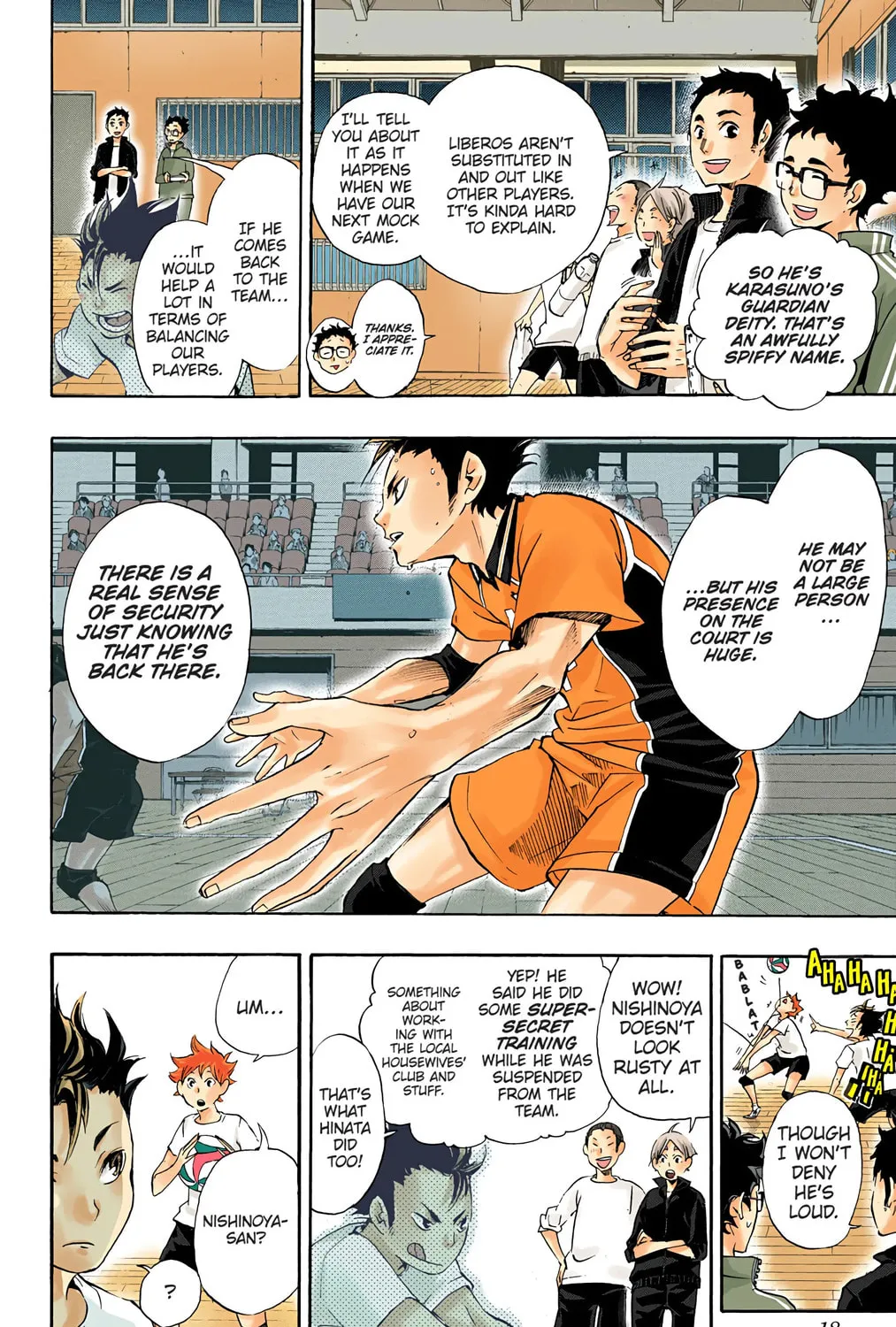 Read Haikyu!! (Official Colored) (Colored) chapter 17 image 32 on Lezhin