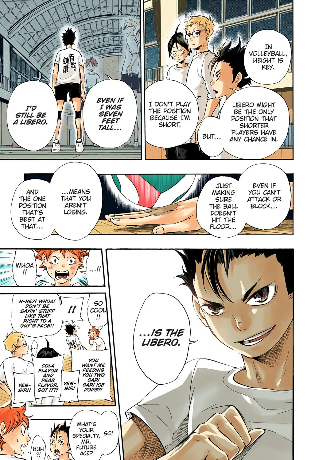 Read Haikyu!! (Official Colored) (Colored) chapter 17 image 38 on Lezhin