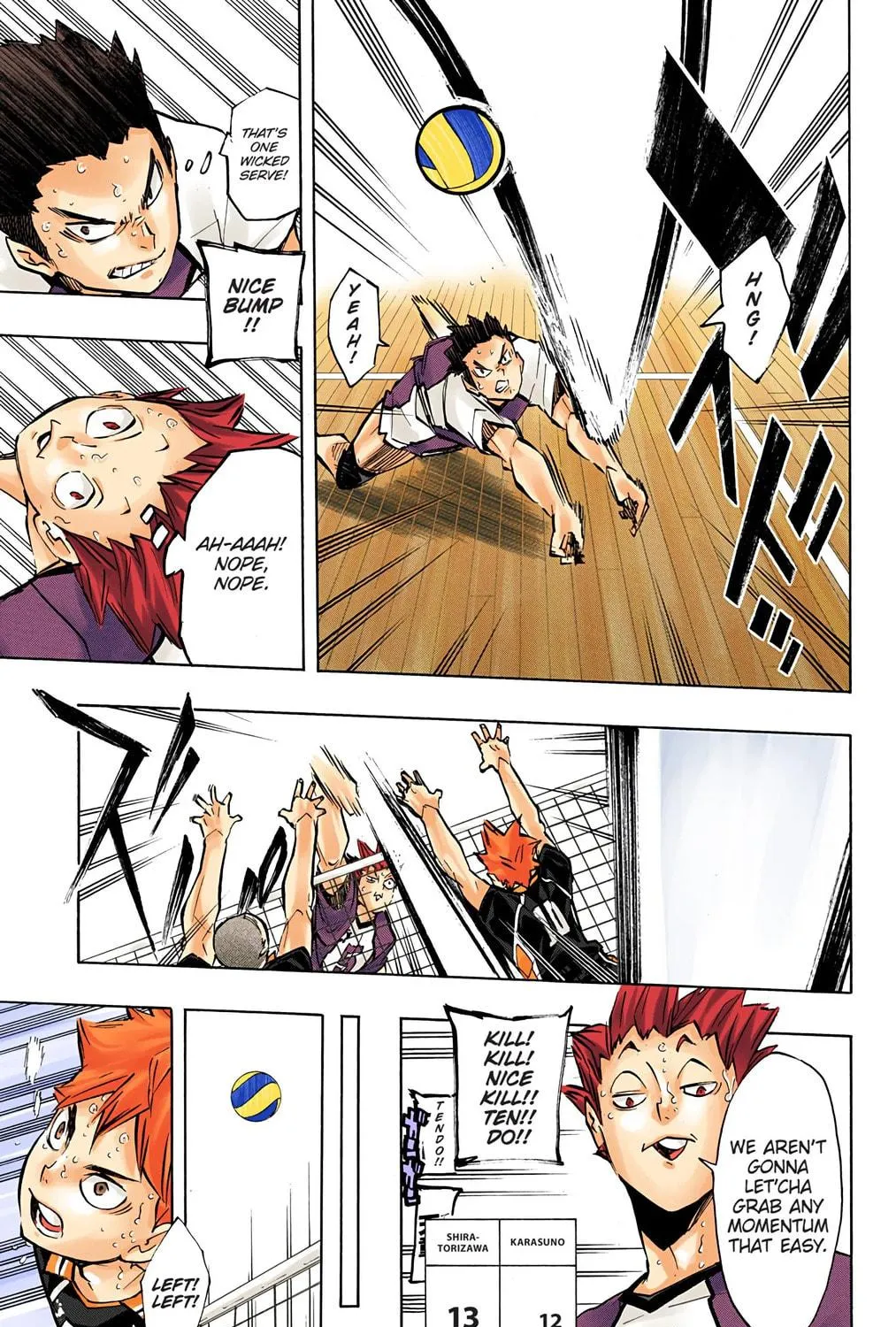 Read Haikyu!! (Official Colored) (Colored) chapter 170 image 16 on Lezhin