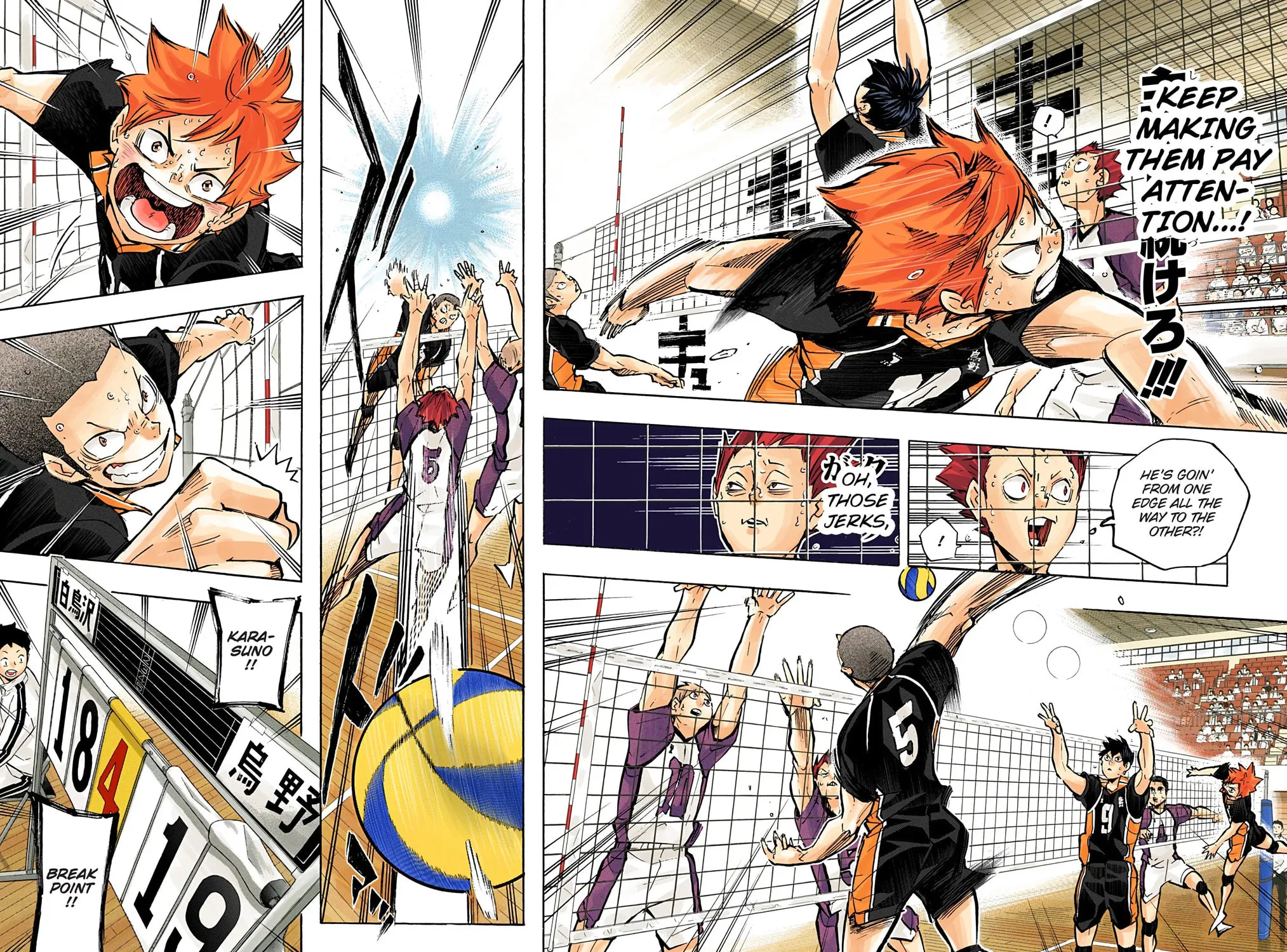 Read Haikyu!! (Official Colored) (Colored) chapter 170 image 32 on Lezhin
