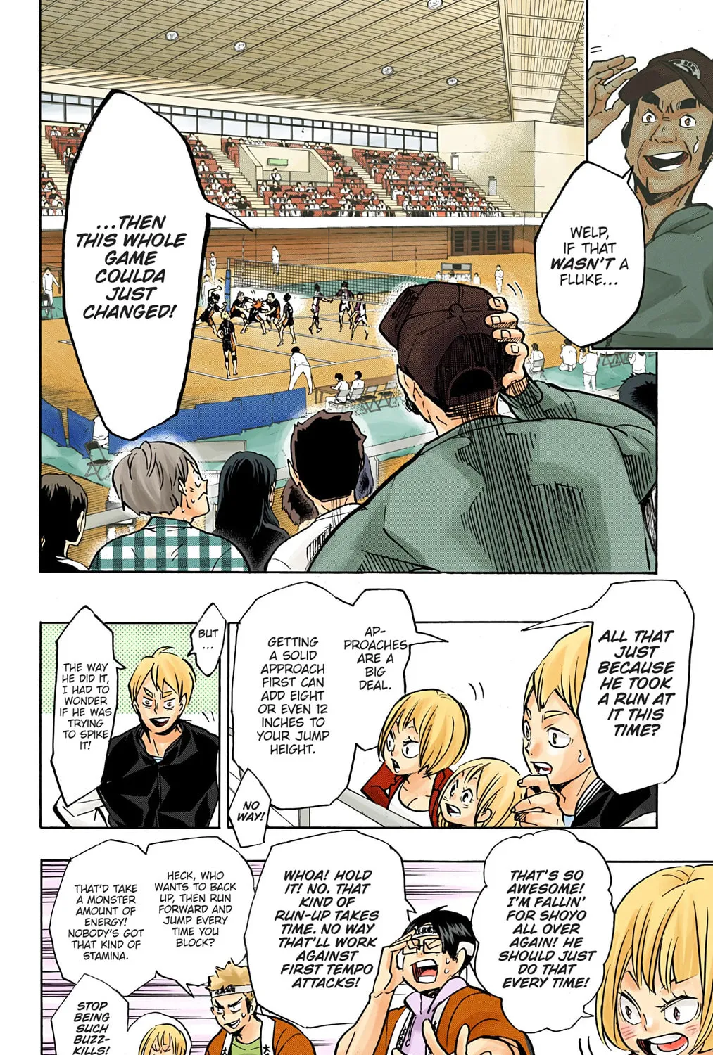 Read Haikyu!! (Official Colored) (Colored) chapter 170 image 6 on Lezhin