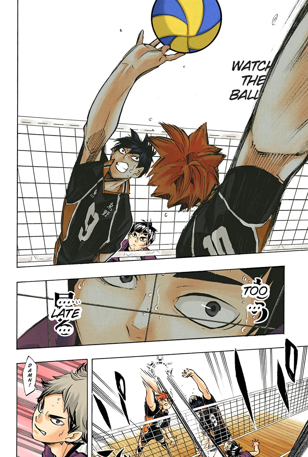 Read Haikyu!! (Official Colored) (Colored) chapter 171 image 18 on Lezhin