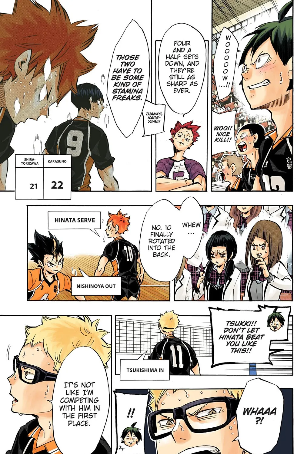 Read Haikyu!! (Official Colored) (Colored) chapter 171 image 20 on Lezhin