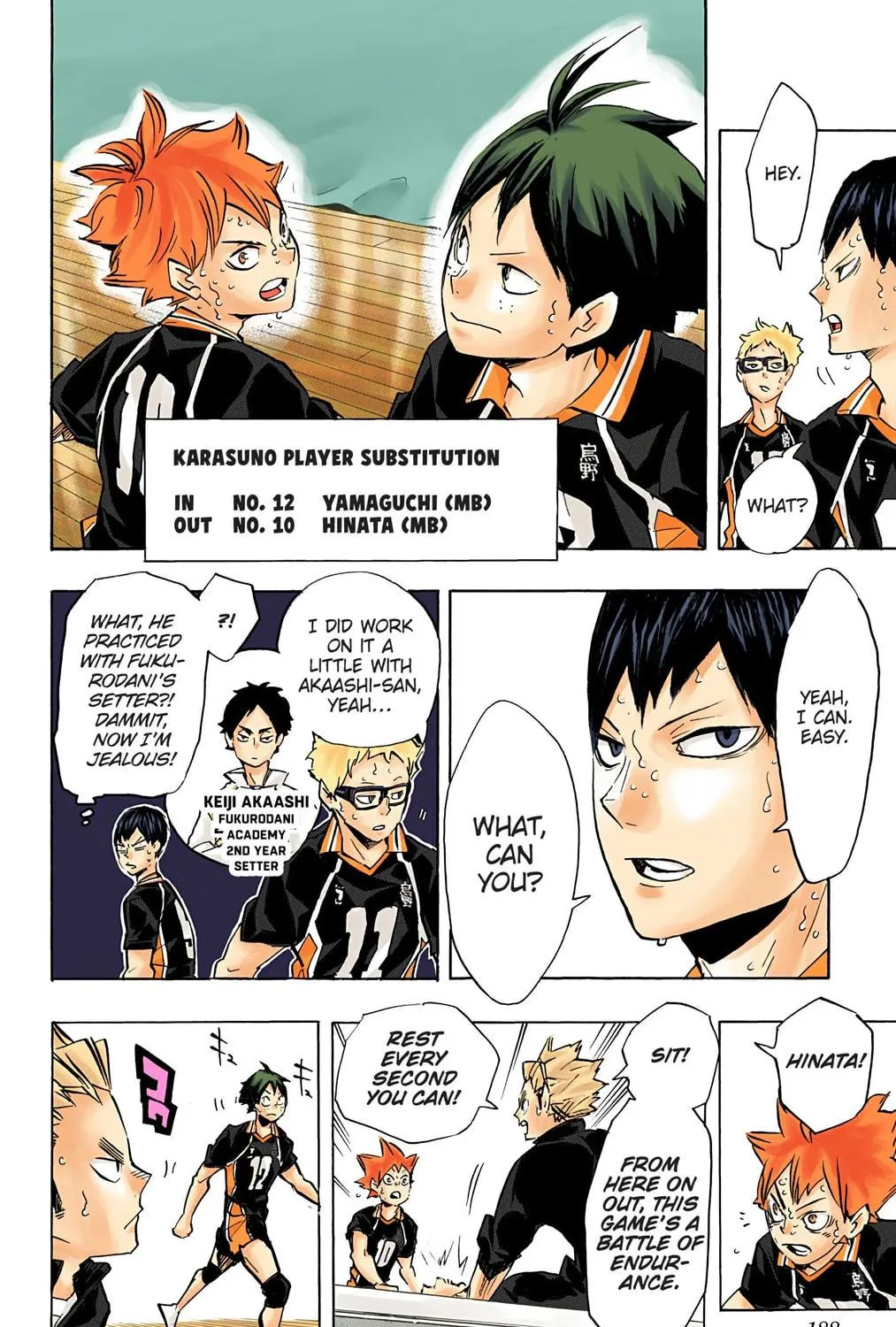 Read Haikyu!! (Official Colored) (Colored) chapter 171 image 22 on Lezhin