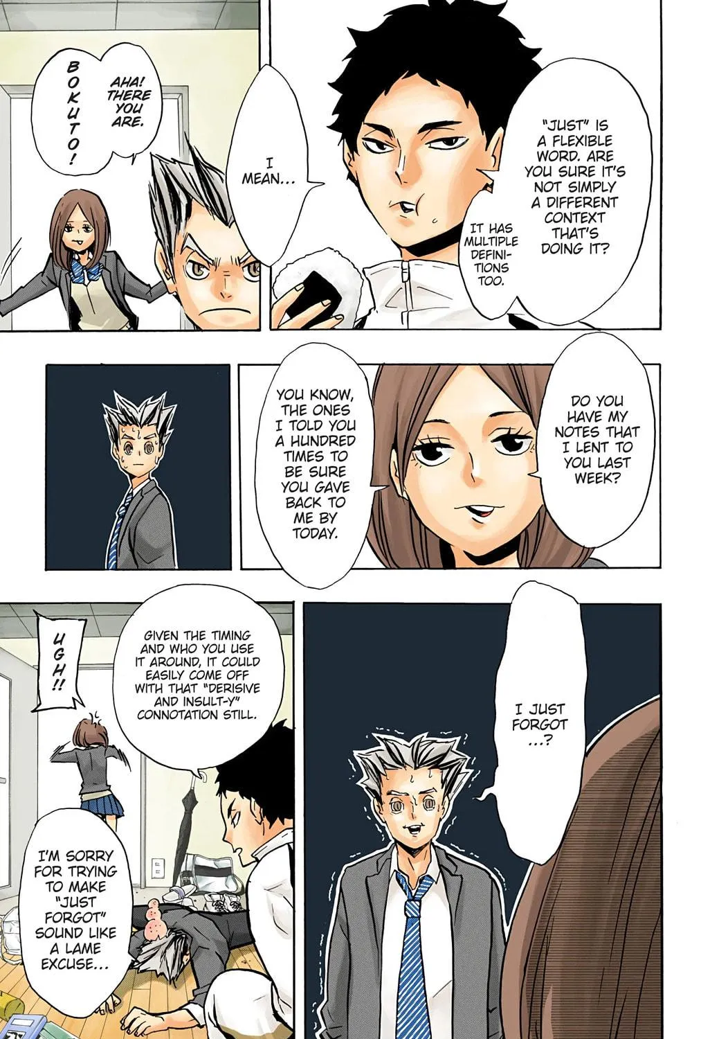 Read Haikyu!! (Official Colored) (Colored) chapter 171 image 40 on Lezhin