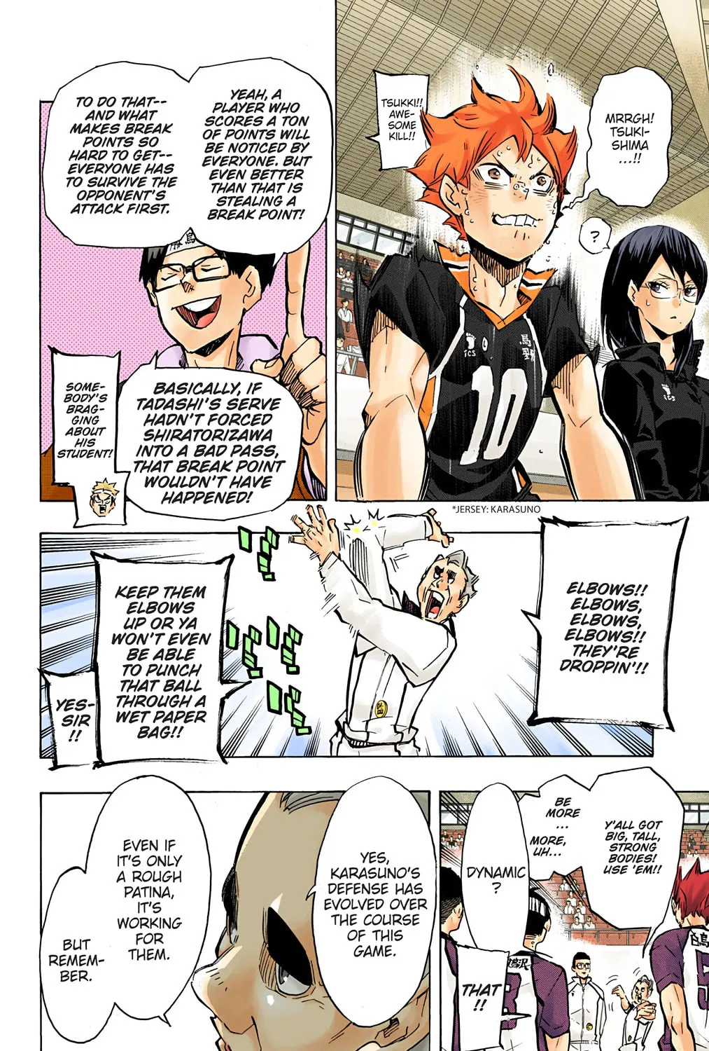 Read Haikyu!! (Official Colored) (Colored) chapter 172 image 12 on Lezhin