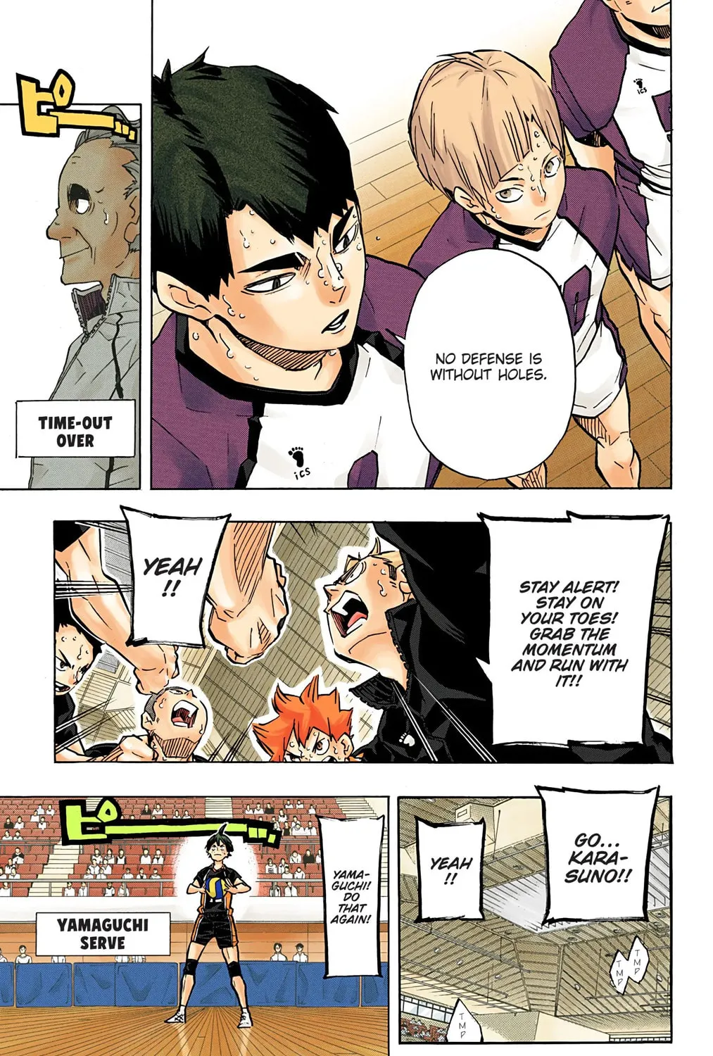 Read Haikyu!! (Official Colored) (Colored) chapter 172 image 14 on Lezhin