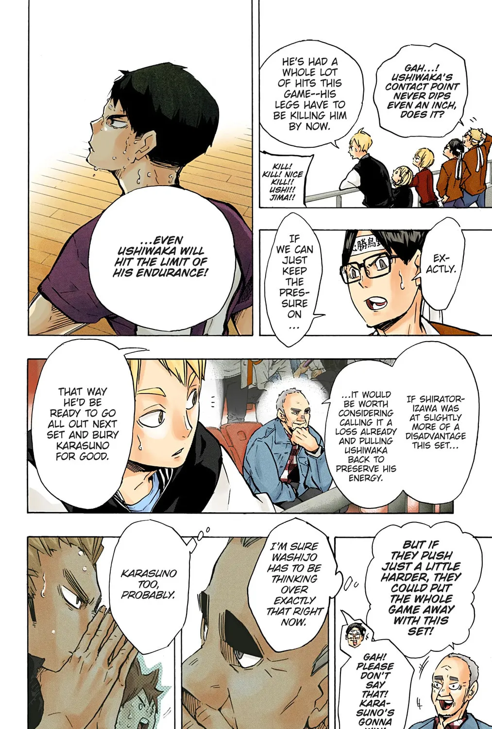 Read Haikyu!! (Official Colored) (Colored) chapter 172 image 20 on Lezhin