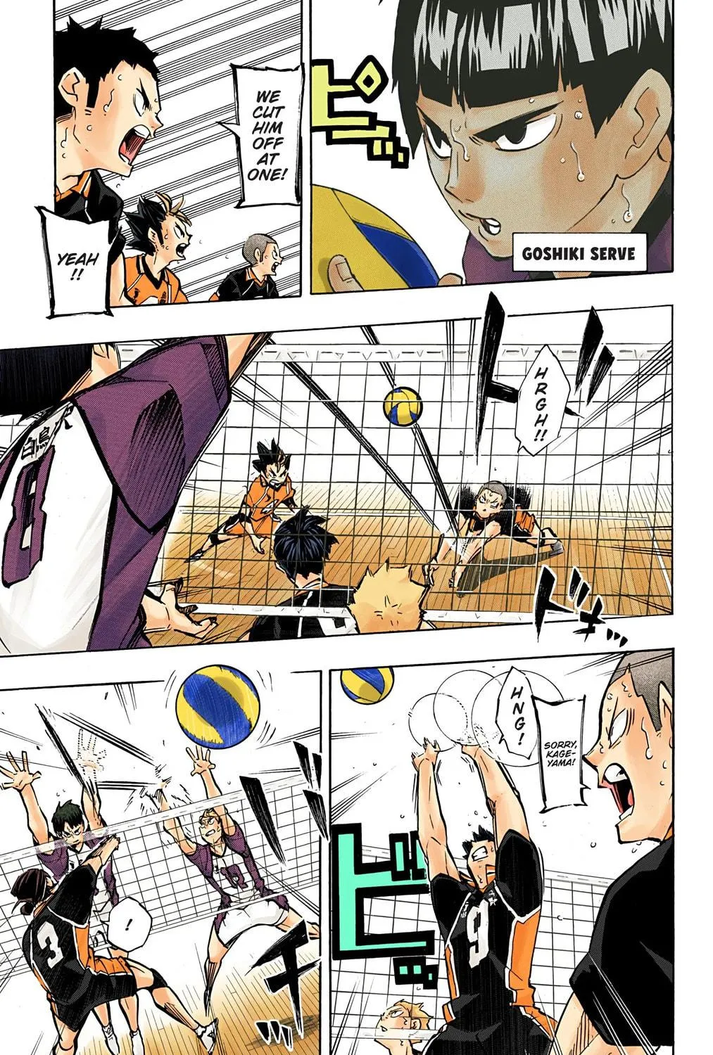 Read Haikyu!! (Official Colored) (Colored) chapter 172 image 22 on Lezhin