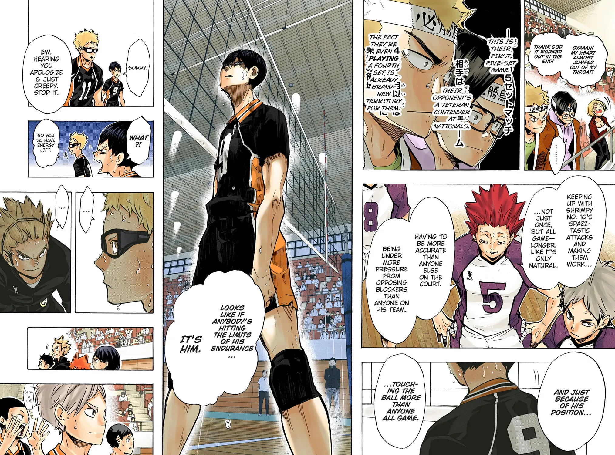 Read Haikyu!! (Official Colored) (Colored) chapter 172 image 28 on Lezhin