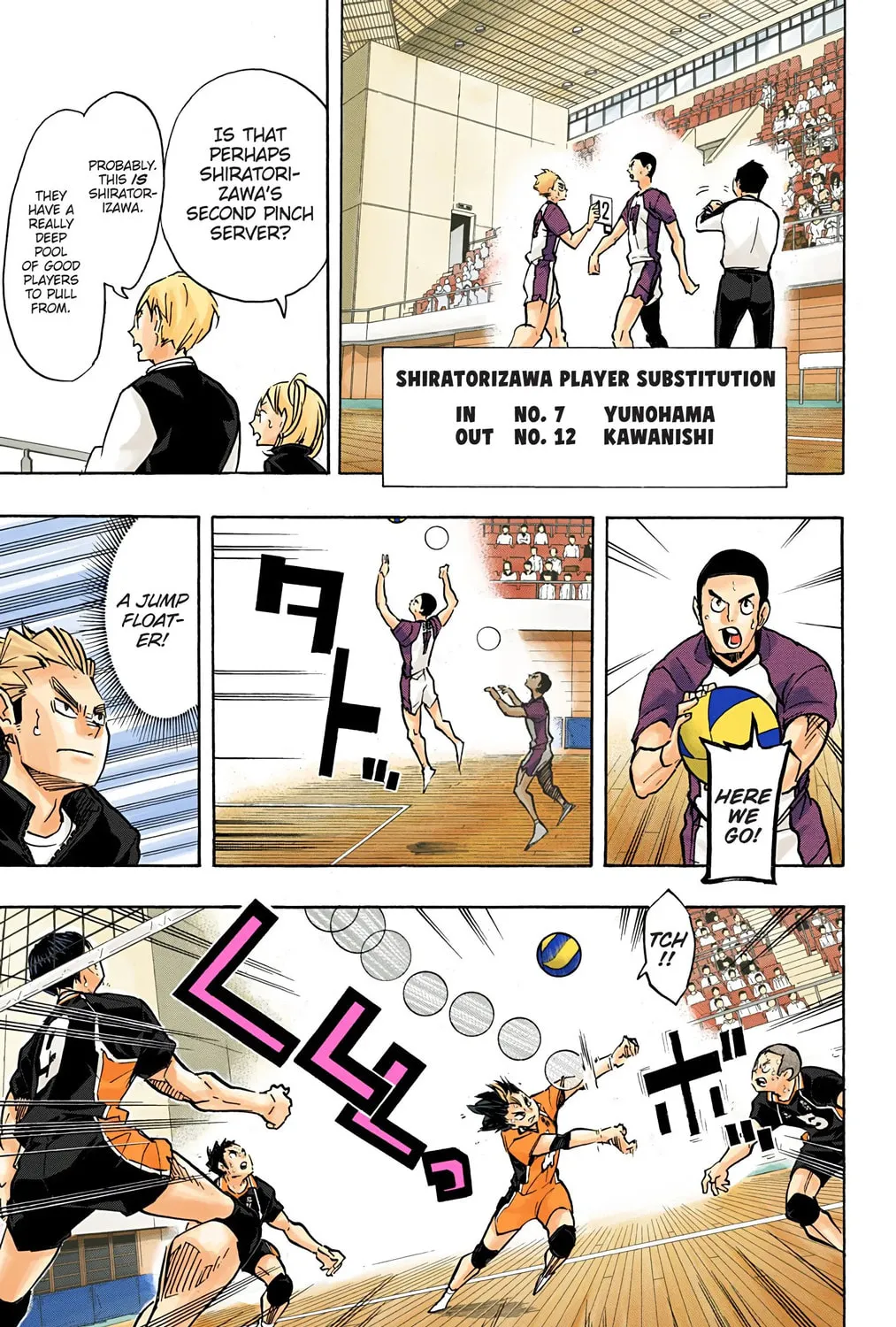 Read Haikyu!! (Official Colored) (Colored) chapter 172 image 32 on Lezhin